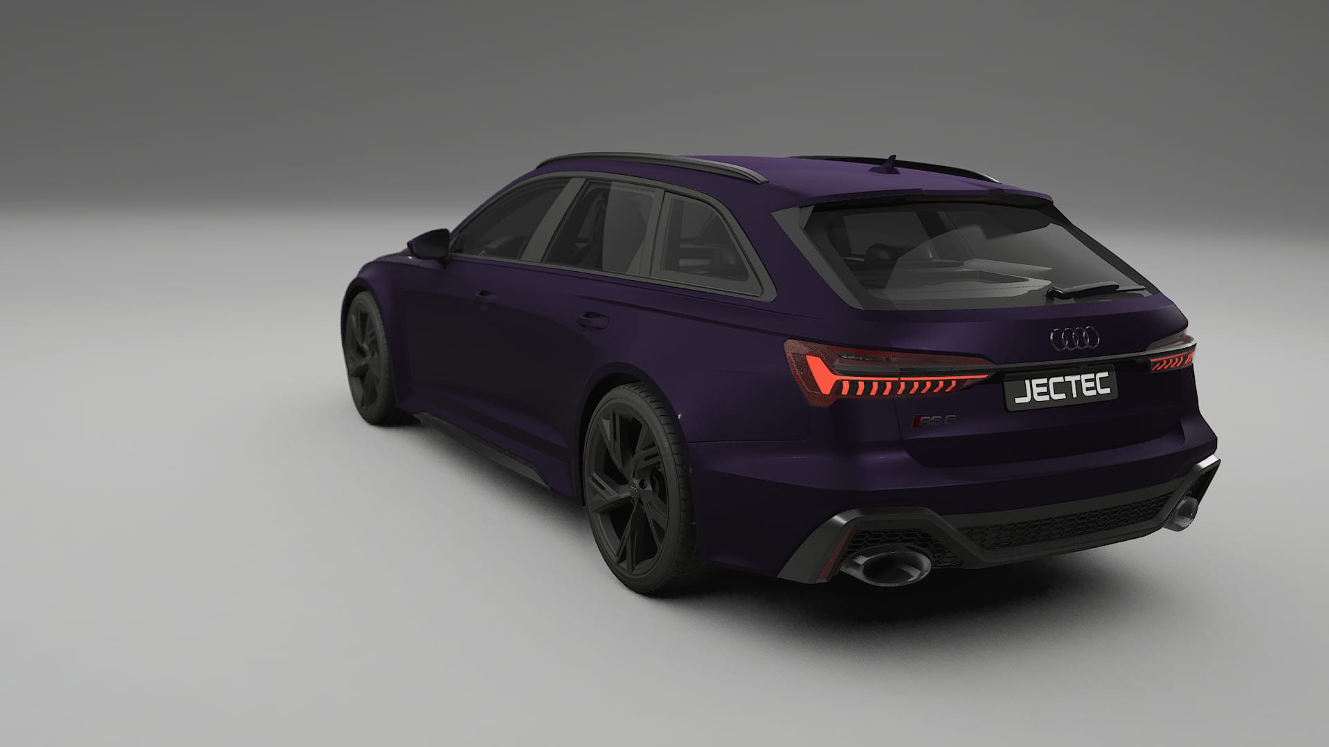 Audi RS6 Avant C8 facelift PPF Fólie | VIOLET TPU PPF - kompletní pre-cut kit