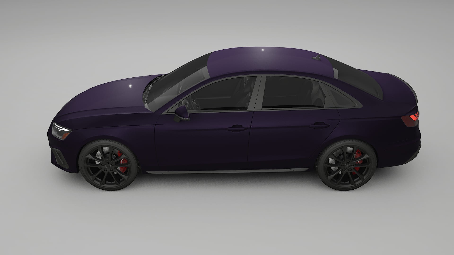 Audi S4 Sedan B9 facelift PPF Fólie | VIOLET TPU PPF - kompletní pre-cut kit