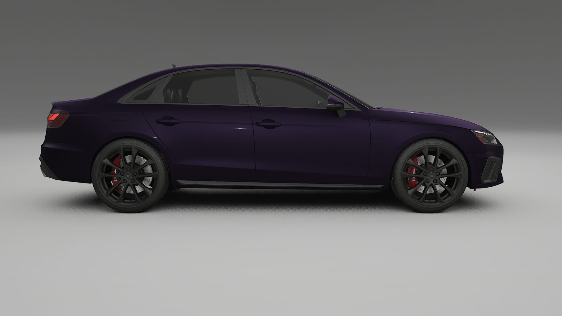 Audi S4 Sedan B9 facelift PPF Fólie | VIOLET TPU PPF - kompletní pre-cut kit