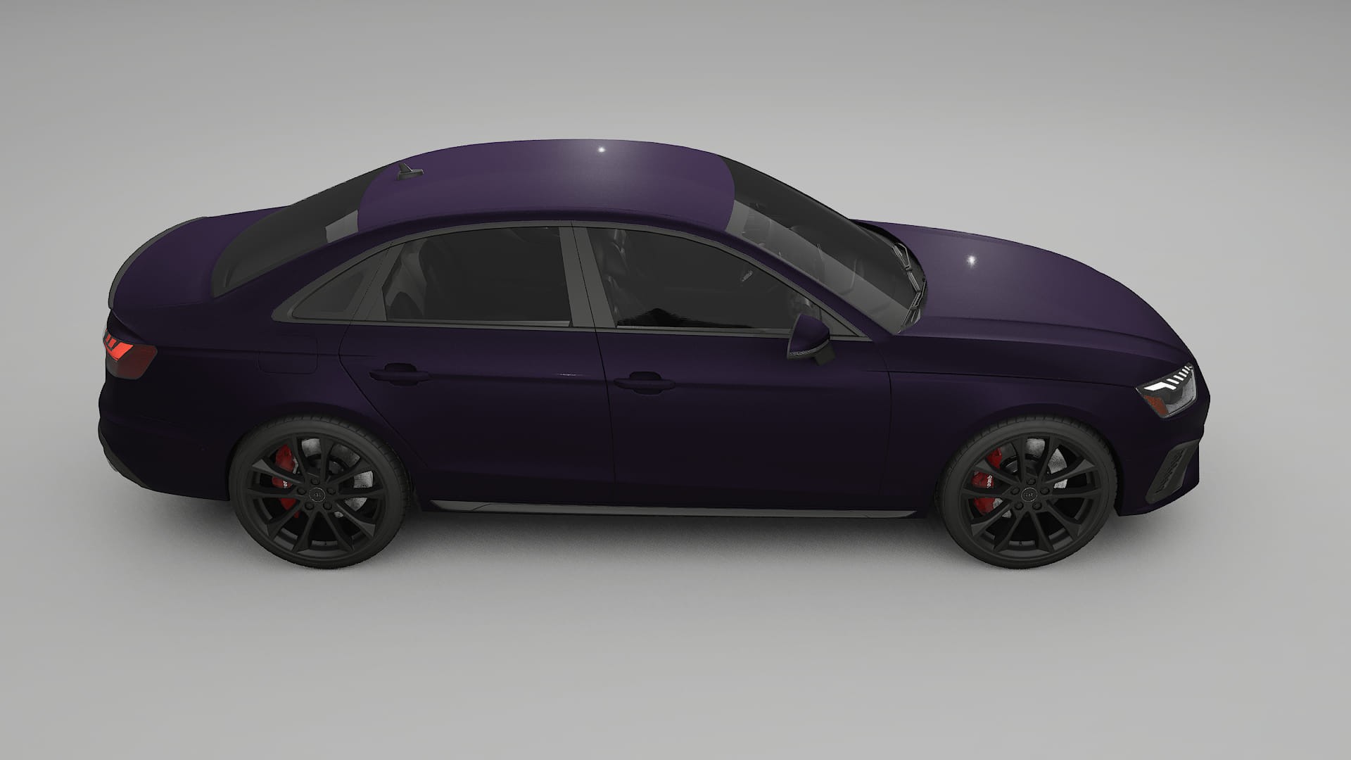 Audi S4 Sedan B9 facelift PPF Fólie | VIOLET TPU PPF - kompletní pre-cut kit