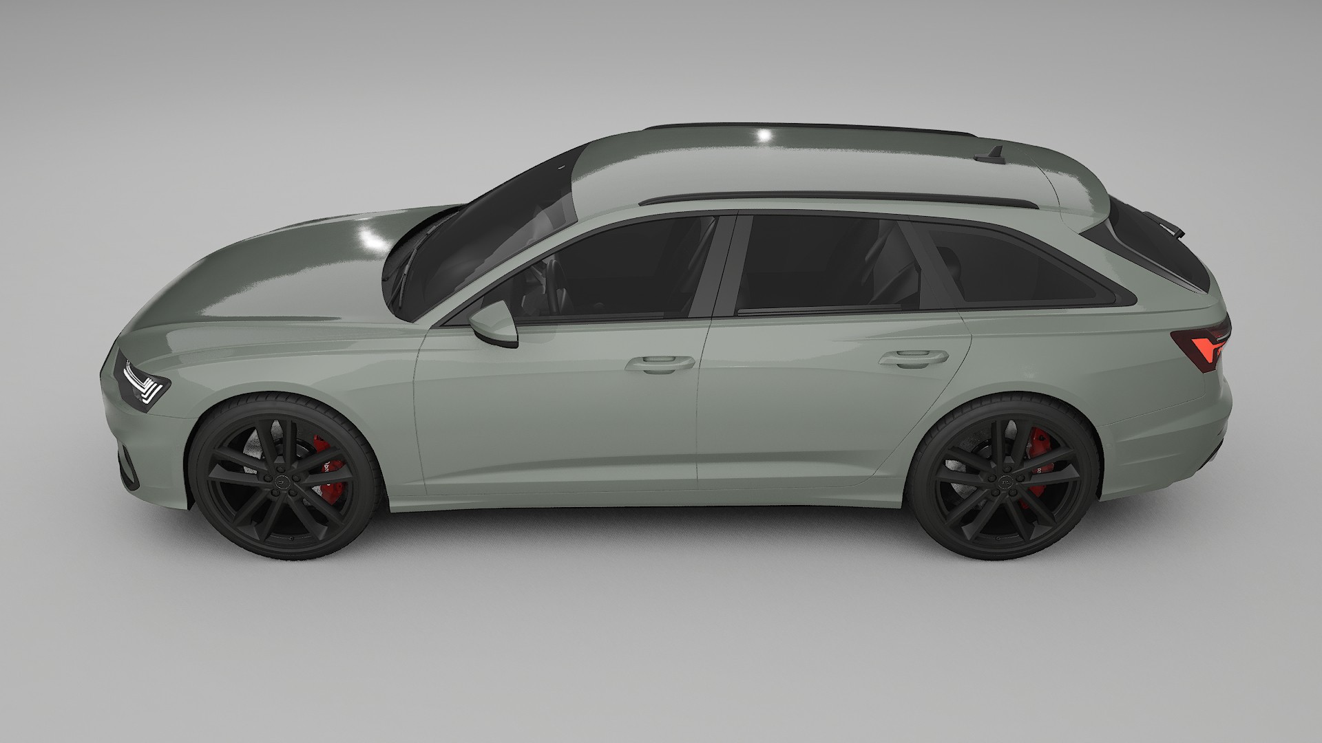 Audi S6 Avant prefacelift C8 PPF Fólie | SLATE TPU PPF - kompletní pre-cut kit
