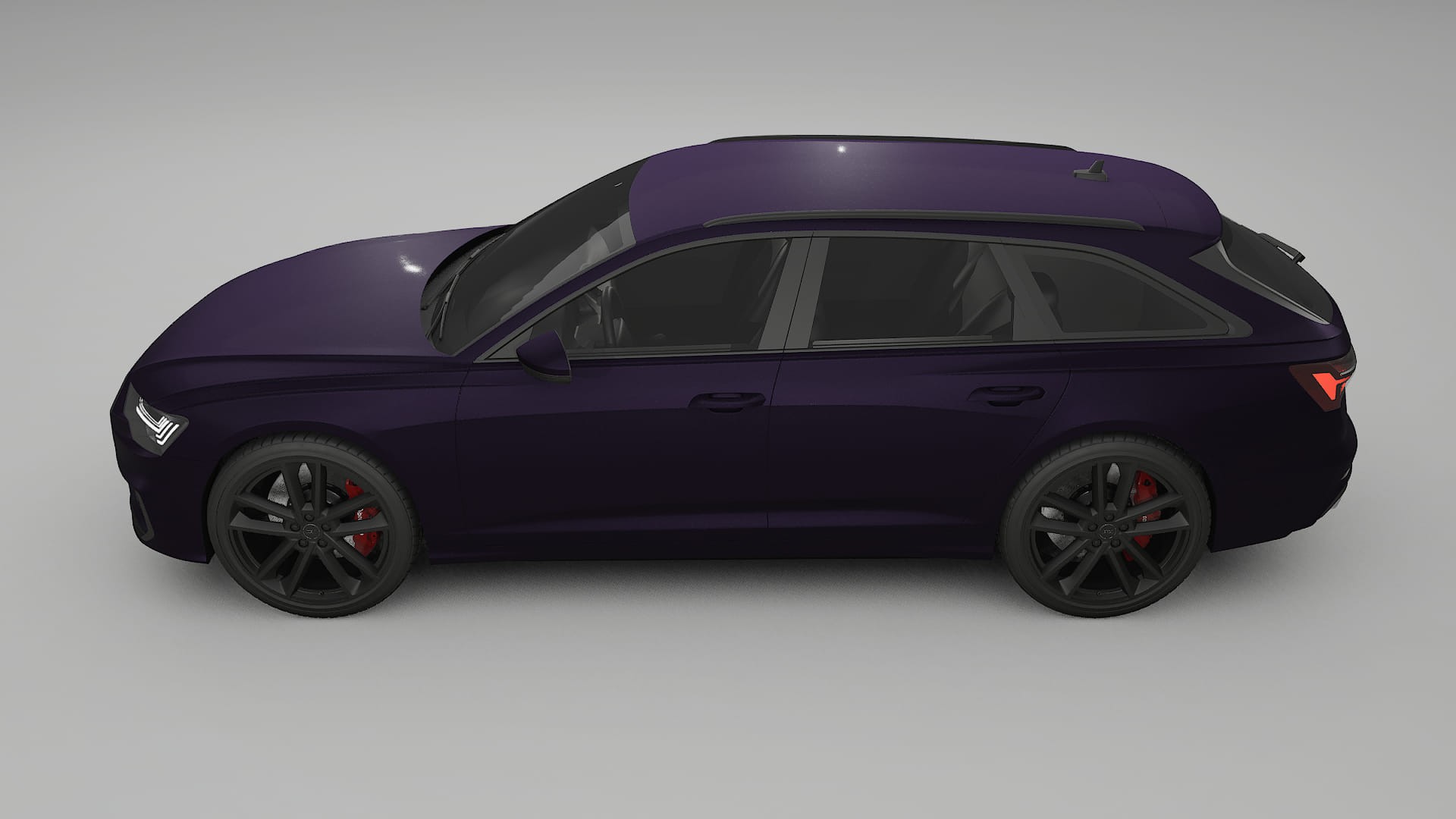 Audi S6 Avant prefacelift C8 PPF Fólie | VIOLET TPU PPF - kompletní pre-cut kit