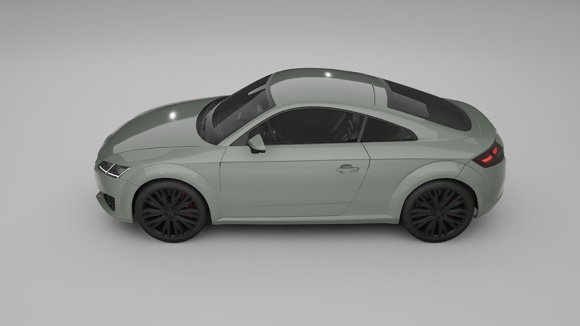Audi TT Coupe 8S prefacelift PPF Fólie | SLATE TPU PPF - kompletní pre-cut kit