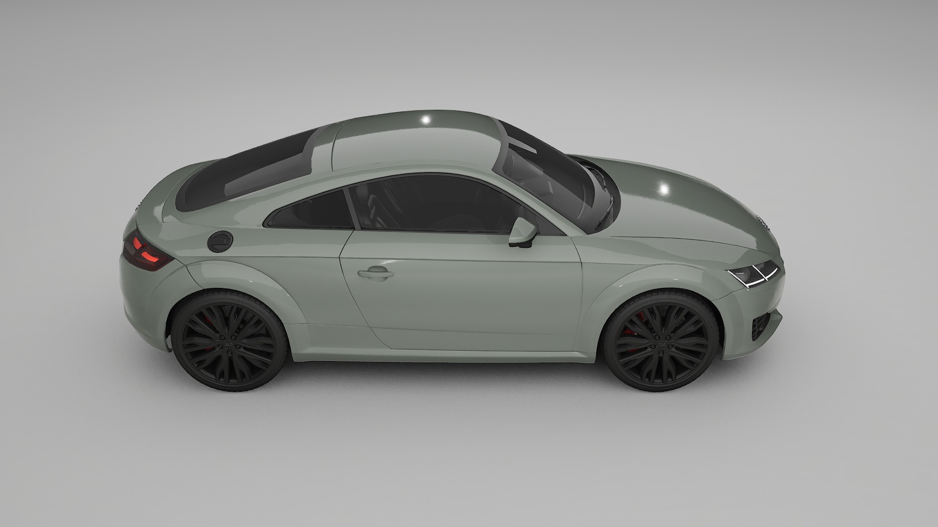 Audi TT Coupe 8S prefacelift PPF Fólie | SLATE TPU PPF - kompletní pre-cut kit