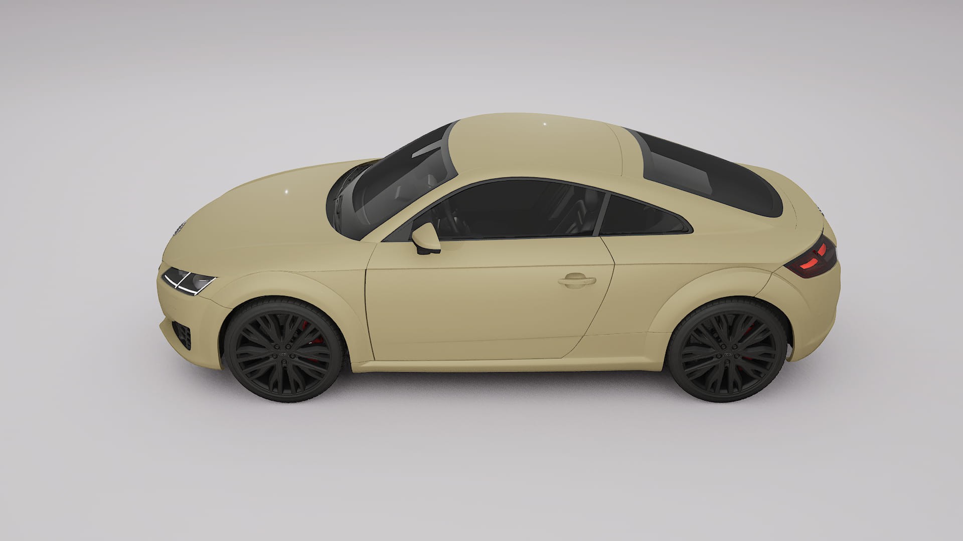 Audi TT Coupe 8S prefacelift PPF Fólie | SAND TPU PPF - kompletní pre-cut kit