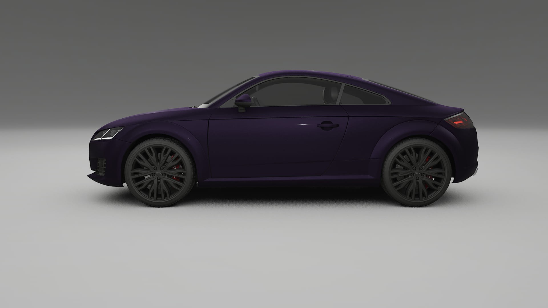 Audi TT Coupe 8S prefacelift PPF Fólie | VIOLET TPU PPF - kompletní pre-cut kit
