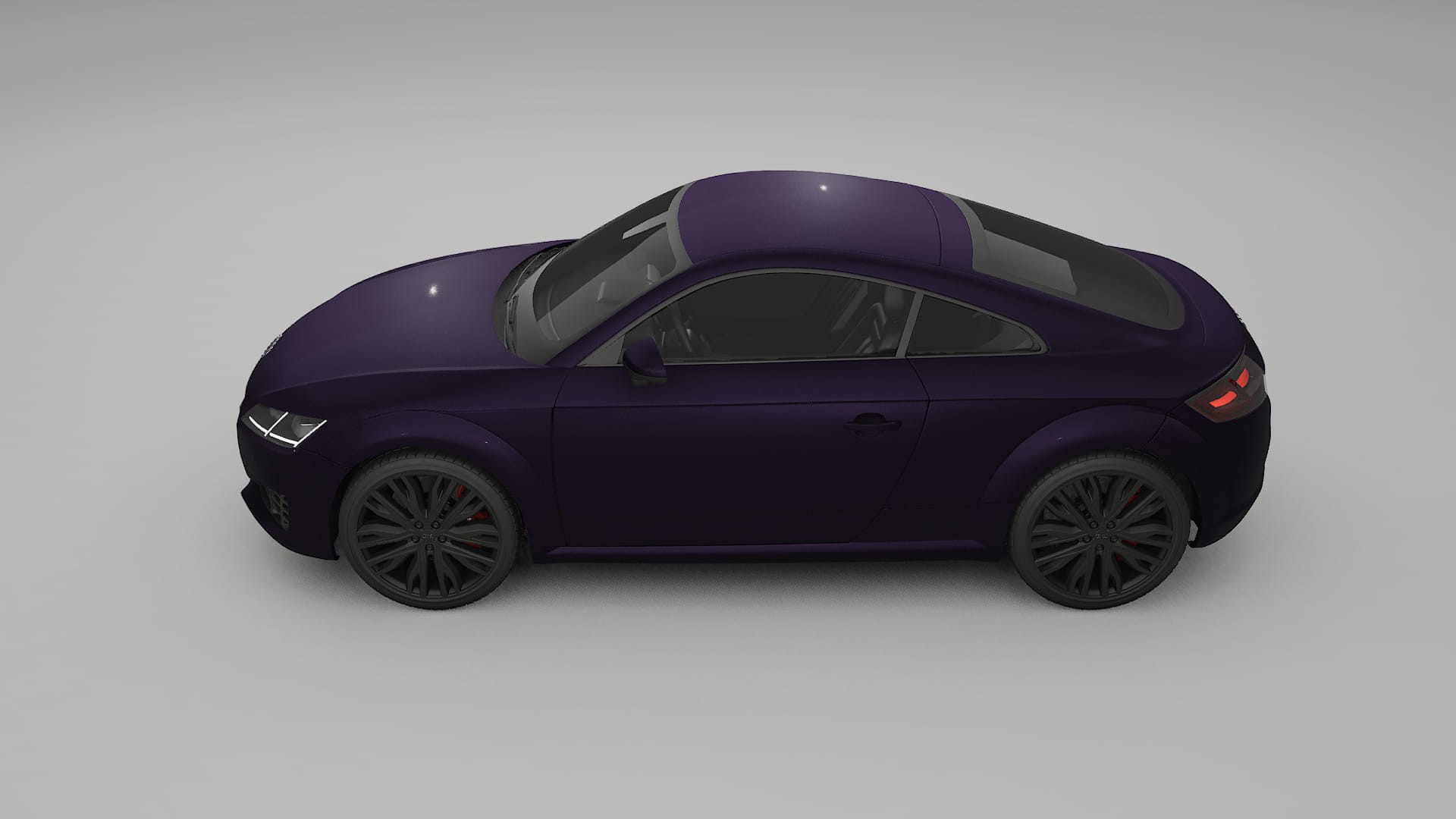 Audi TT Coupe 8S prefacelift PPF Fólie | VIOLET TPU PPF - kompletní pre-cut kit