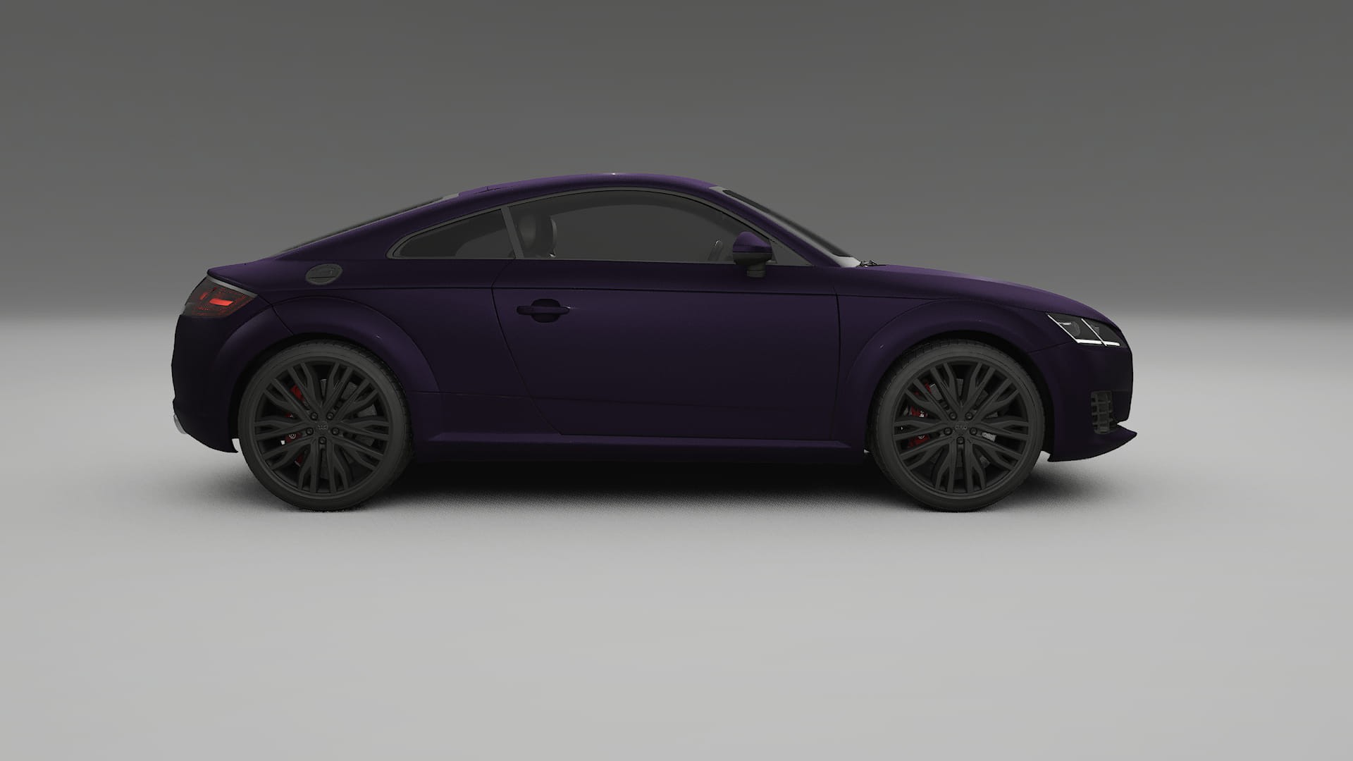 Audi TT Coupe 8S prefacelift PPF Fólie | VIOLET TPU PPF - kompletní pre-cut kit