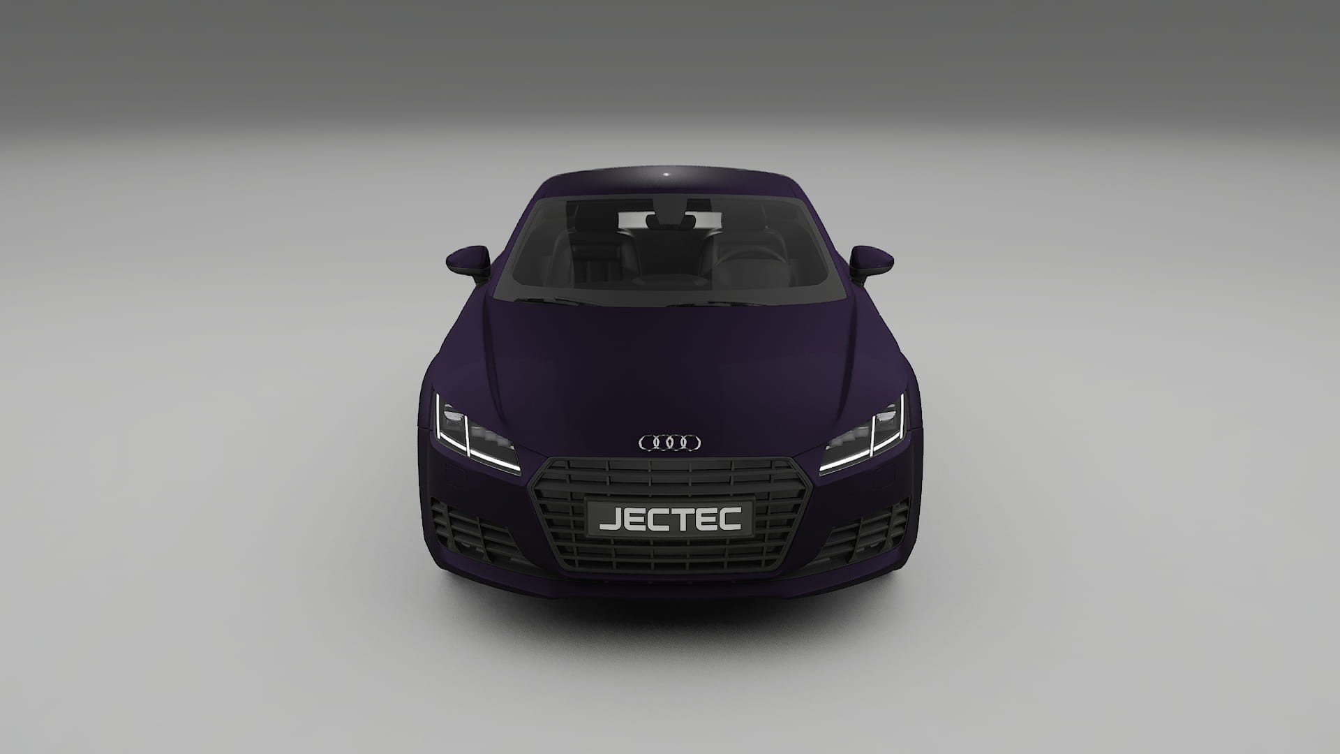 Audi TT Coupe 8S prefacelift PPF Fólie | VIOLET TPU PPF - kompletní pre-cut kit