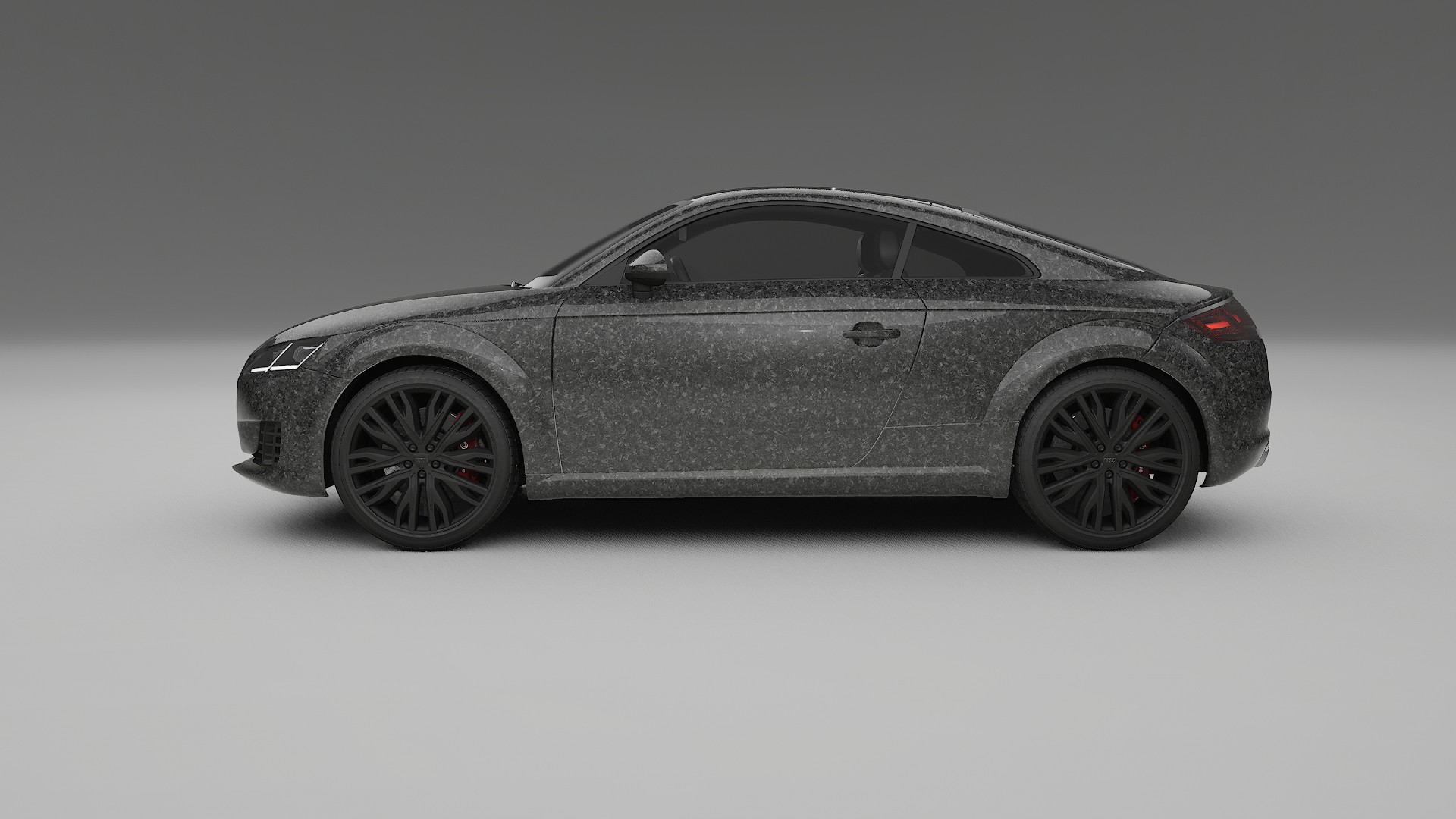 Audi TT Coupe 8S prefacelift PPF Fólie | FORGED S TPU PPF - kompletní pre-cut kit