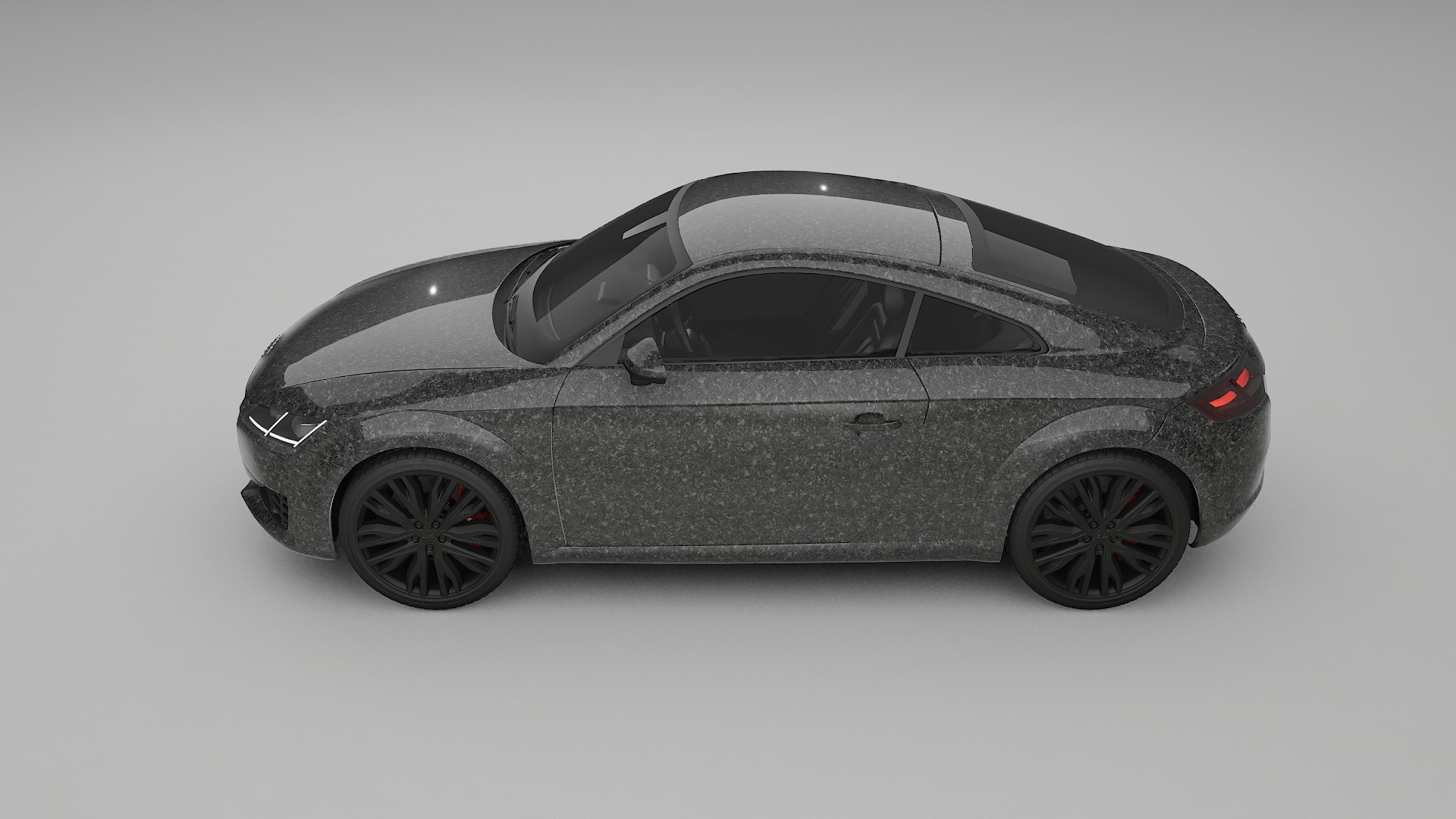 Audi TT Coupe 8S prefacelift PPF Fólie | FORGED S TPU PPF - kompletní pre-cut kit