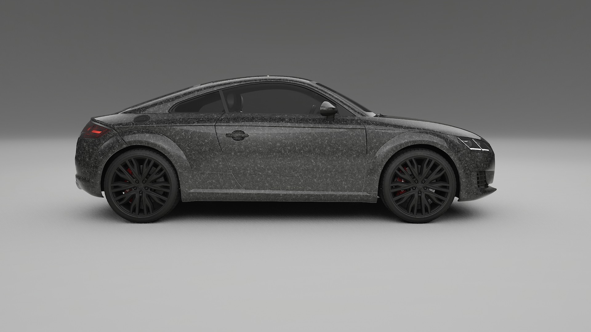 Audi TT Coupe 8S prefacelift PPF Fólie | FORGED S TPU PPF - kompletní pre-cut kit