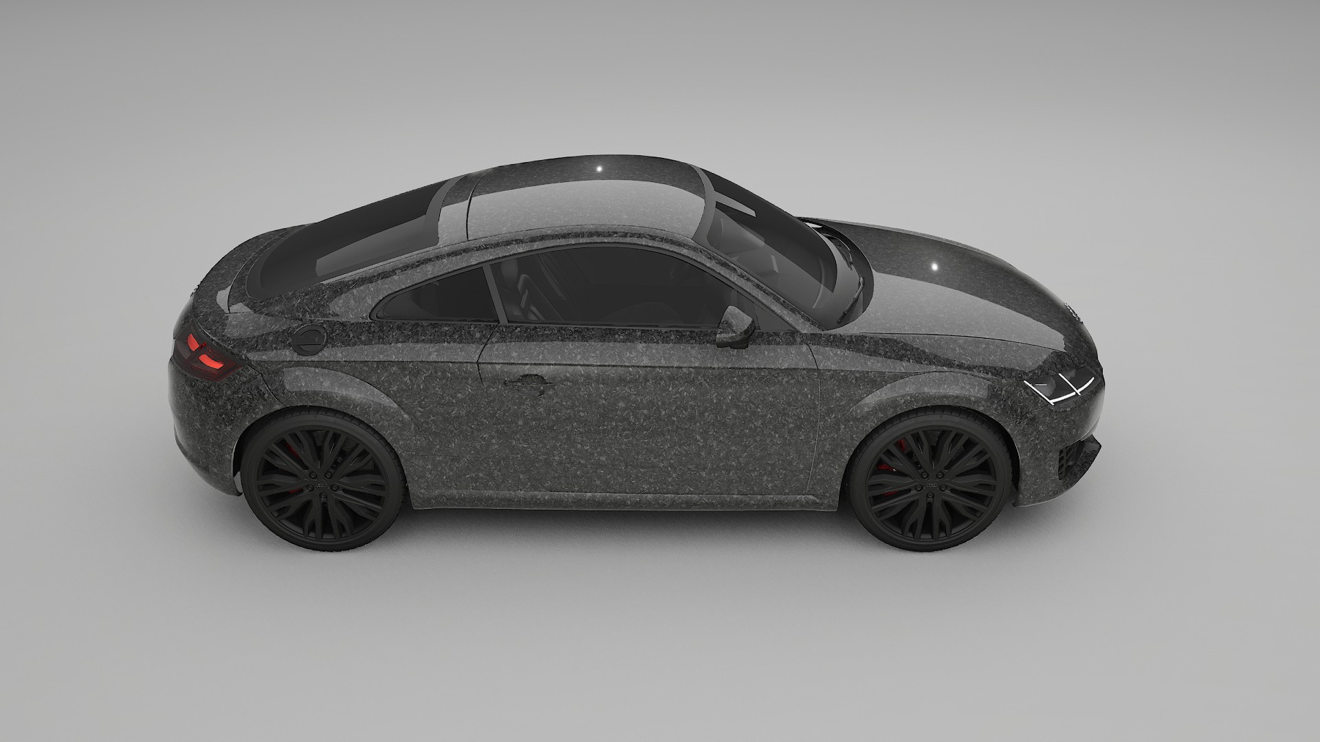 Audi TT Coupe 8S prefacelift PPF Fólie | FORGED S TPU PPF - kompletní pre-cut kit