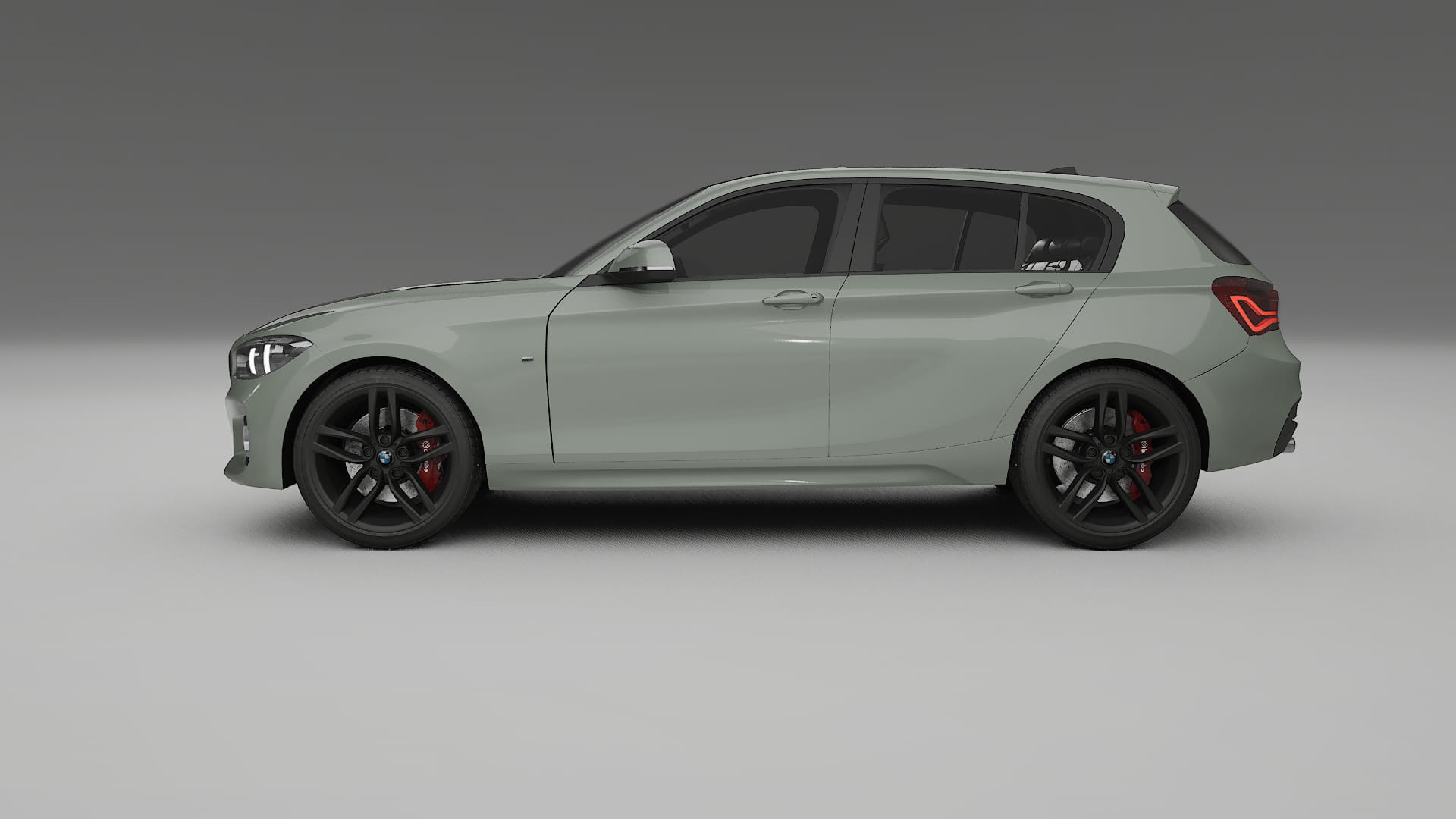 BMW 1 F20 facelift PPF Fólie | SLATE TPU PPF - kompletní pre-cut kit