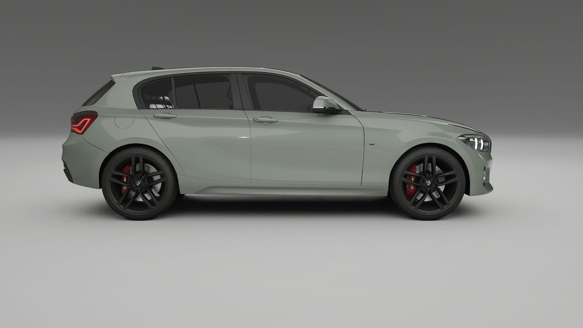 BMW 1 F20 facelift PPF Fólie | SLATE TPU PPF - kompletní pre-cut kit