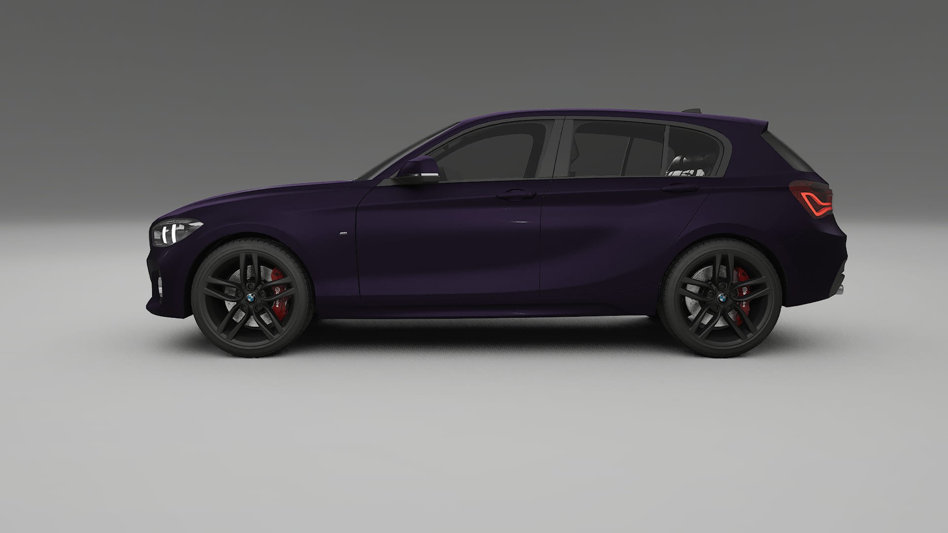BMW 1 F20 facelift PPF Fólie | VIOLET TPU PPF - kompletní pre-cut kit