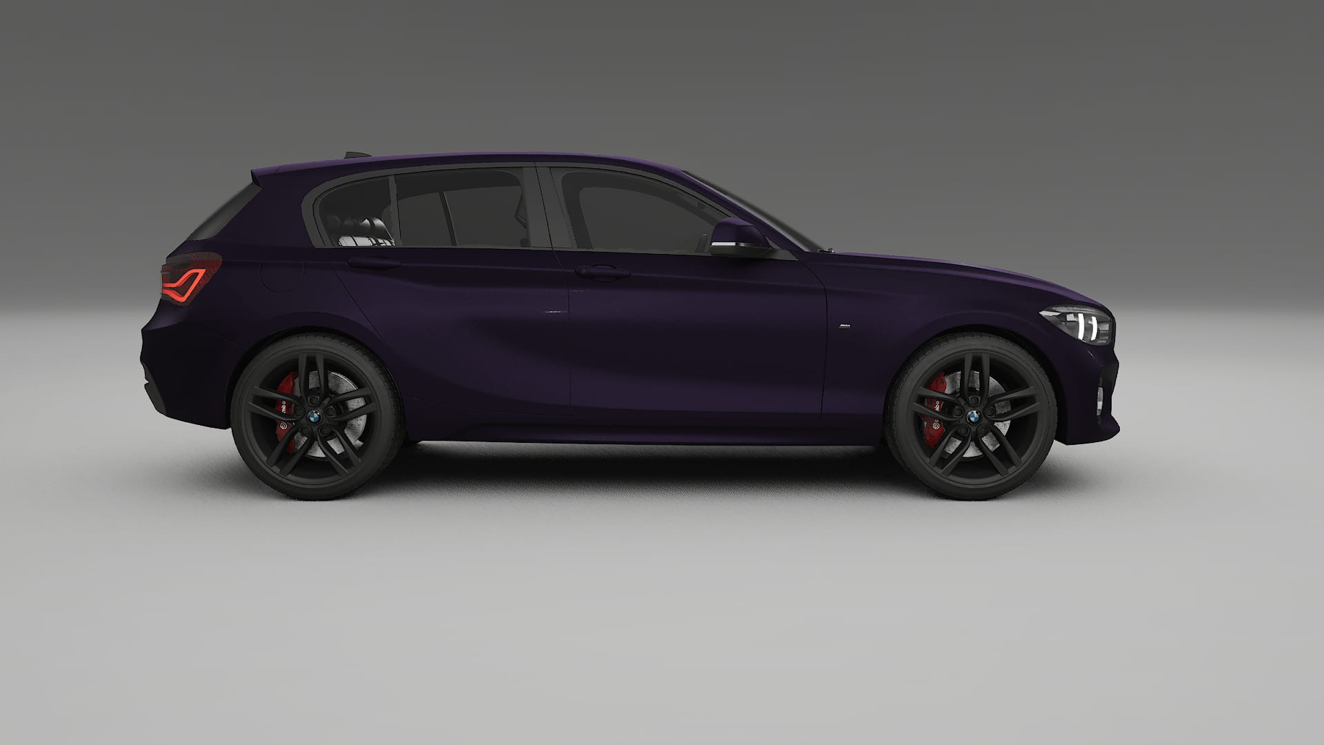 BMW 1 F20 facelift PPF Fólie | VIOLET TPU PPF - kompletní pre-cut kit