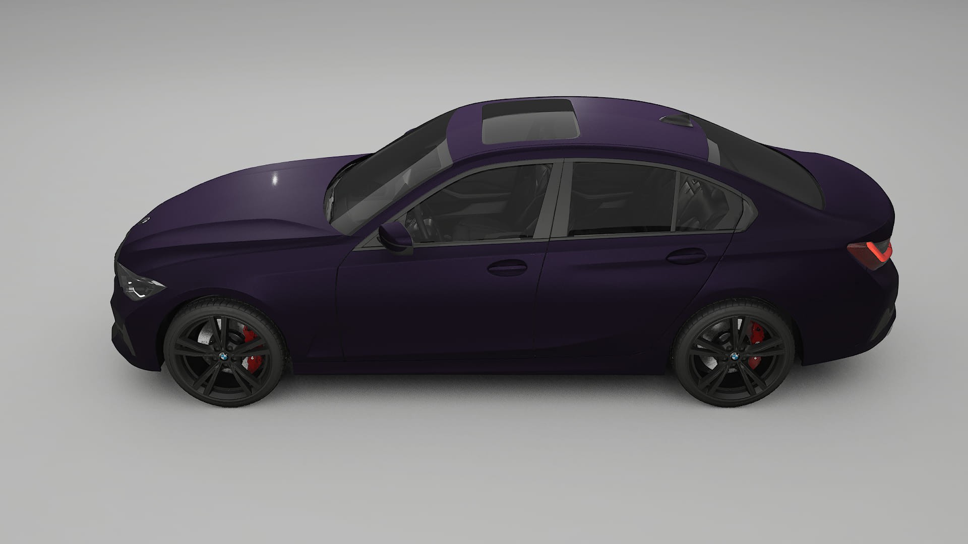 BMW 3 G20 prefacelift PPF Fólie | VIOLET TPU PPF - kompletní pre-cut kit