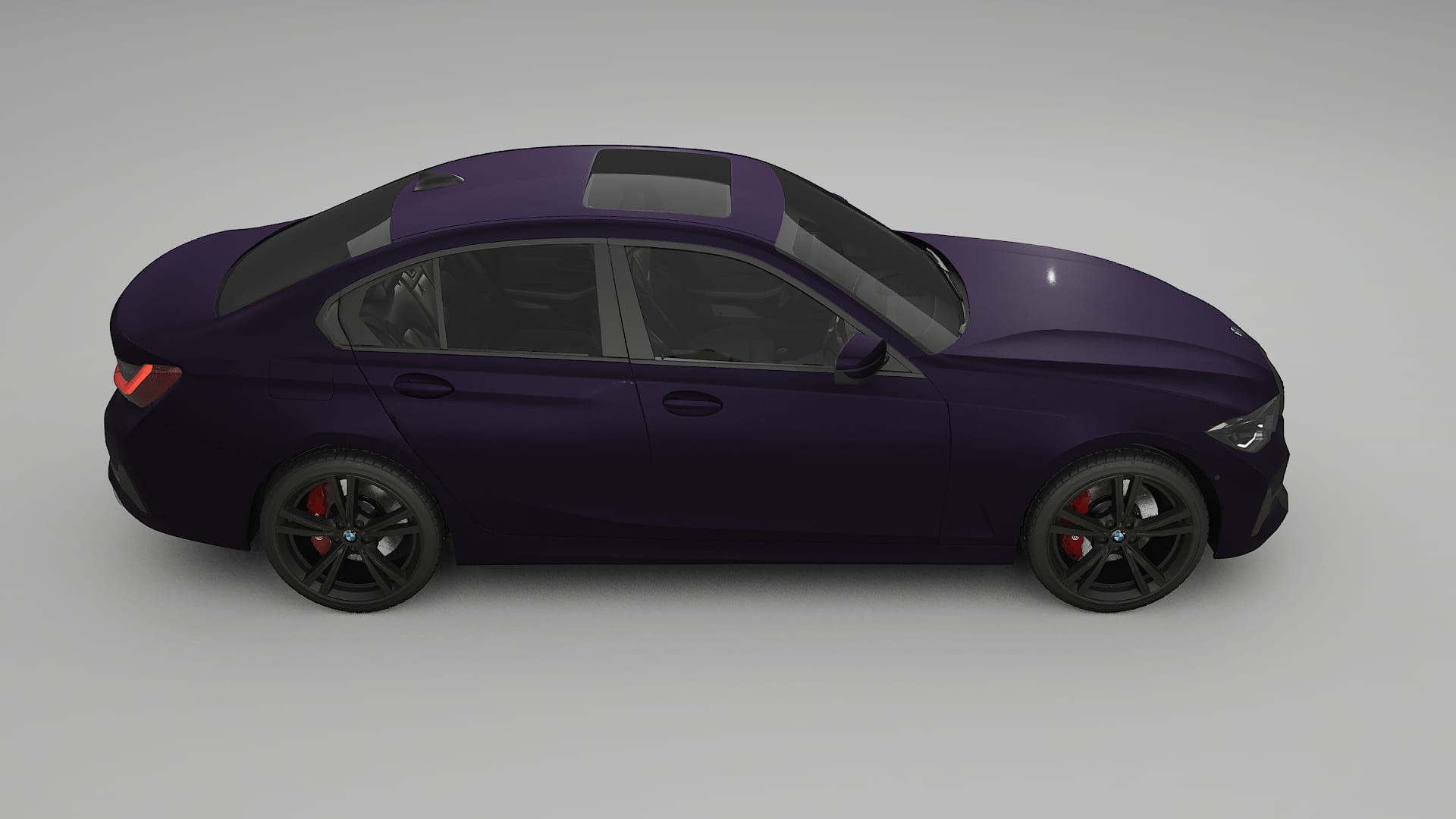 BMW 3 G20 prefacelift PPF Fólie | VIOLET TPU PPF - kompletní pre-cut kit