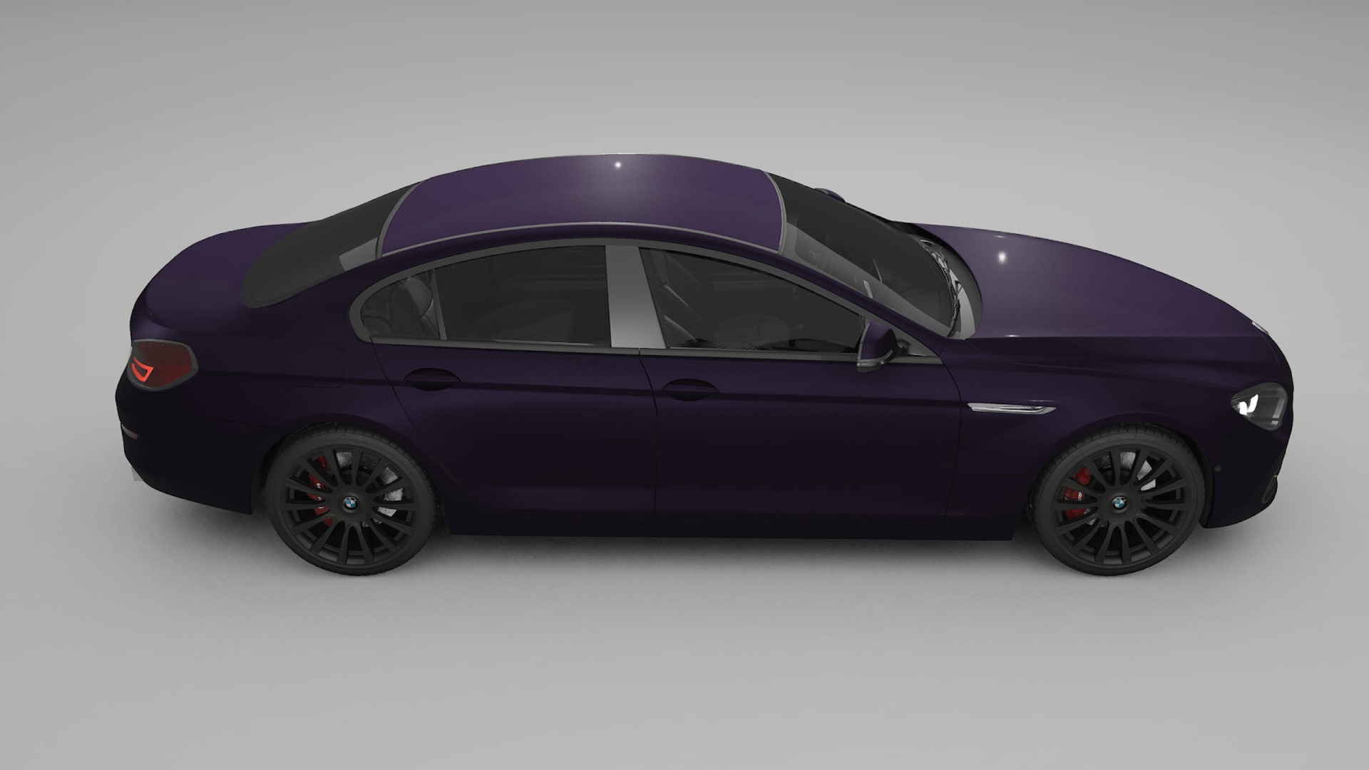 BMW 6 F06 PPF Fólie | VIOLET TPU PPF - kompletní pre-cut kit