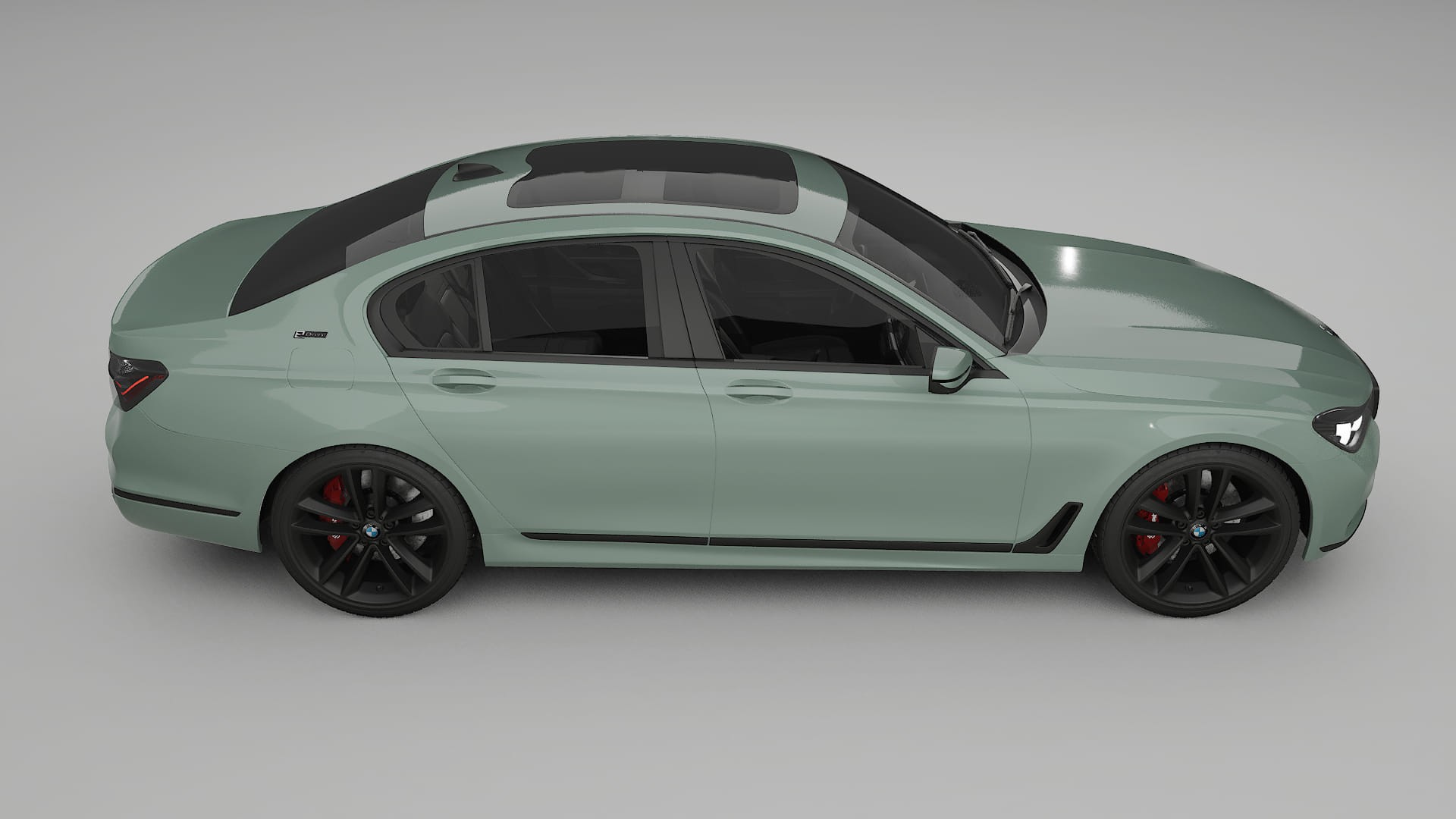 BMW 7 G11 G12 facelift PPF Fólie | CINDER TPU PPF - kompletní pre-cut kit