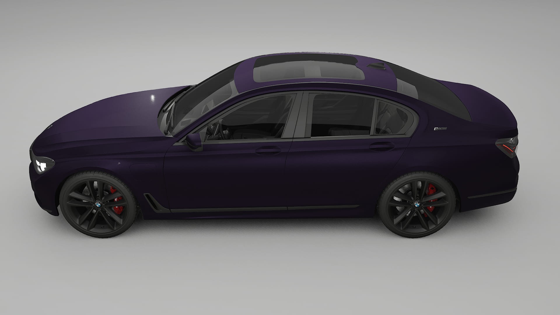 BMW 7 G11 G12 facelift PPF Fólie | VIOLET TPU PPF - kompletní pre-cut kit