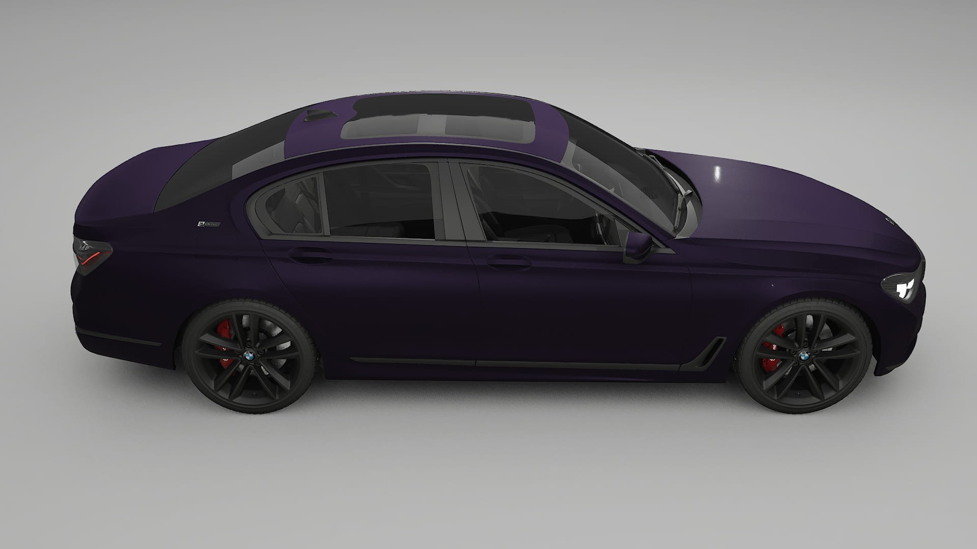 BMW 7 G11 G12 facelift PPF Fólie | VIOLET TPU PPF - kompletní pre-cut kit