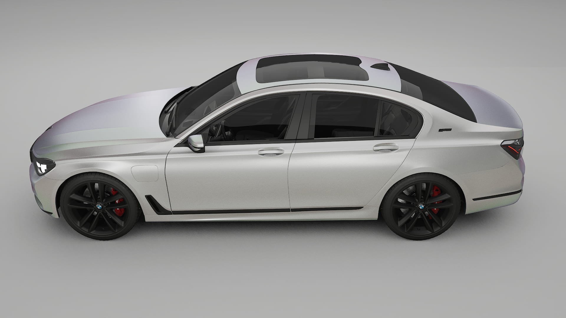 BMW 7 G11 G12 facelift PPF Fólie | NEBULA TPU PPF - kompletní pre-cut kit