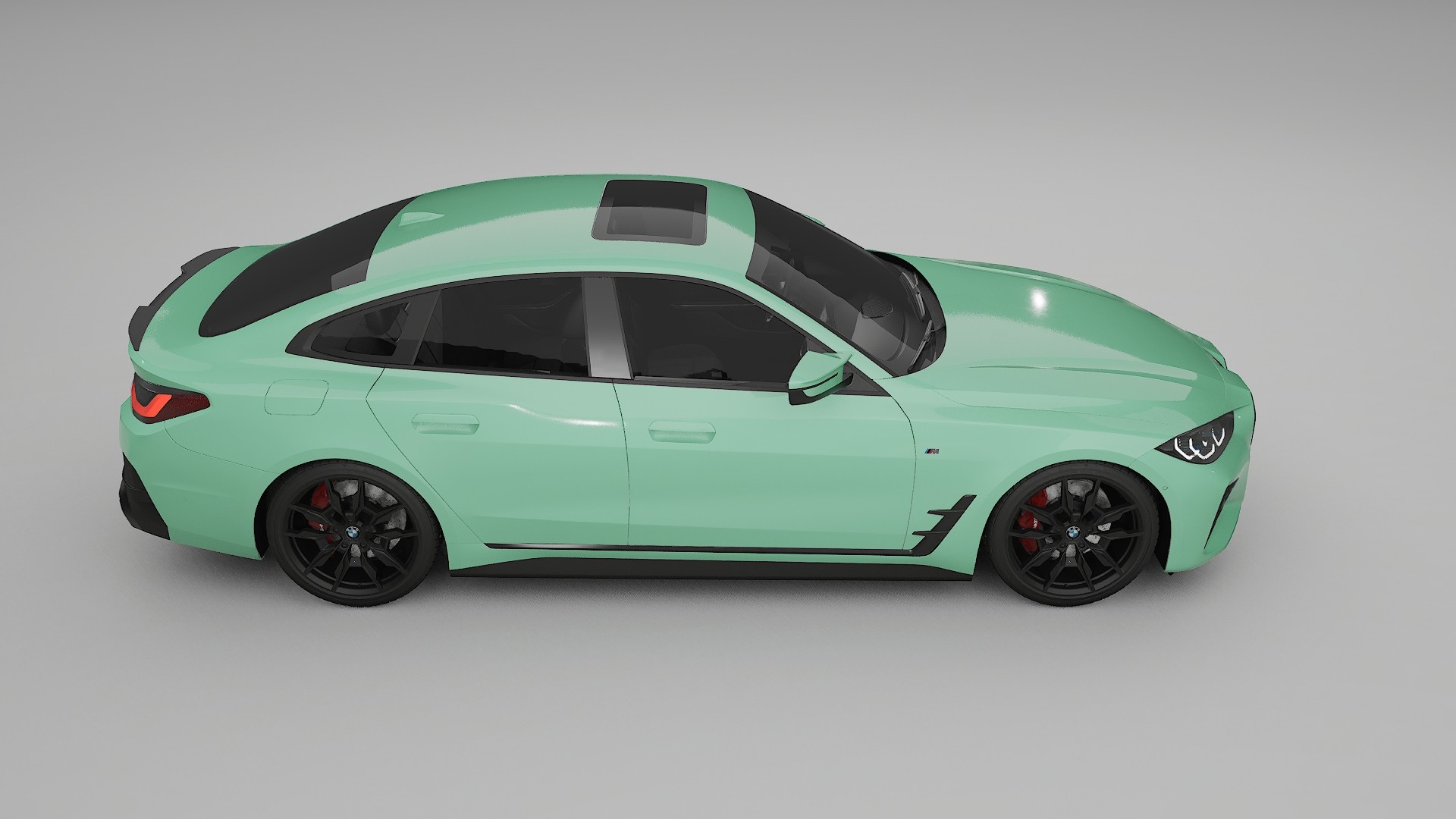 BMW I4 G26 M-Package PPF Fólie | DUSTY TPU PPF - kompletní pre-cut kit