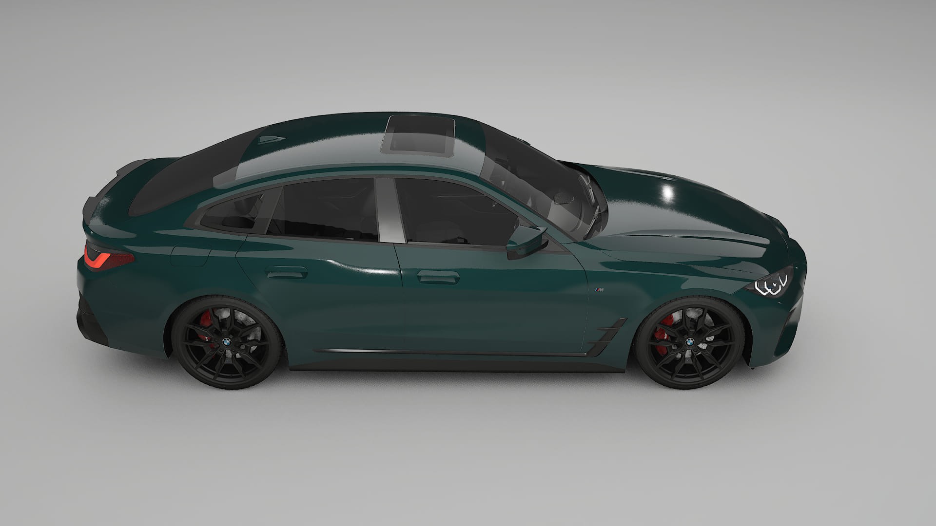 BMW I4 G26 M-Package PPF Fólie | INFERNO TPU PPF - kompletní pre-cut kit