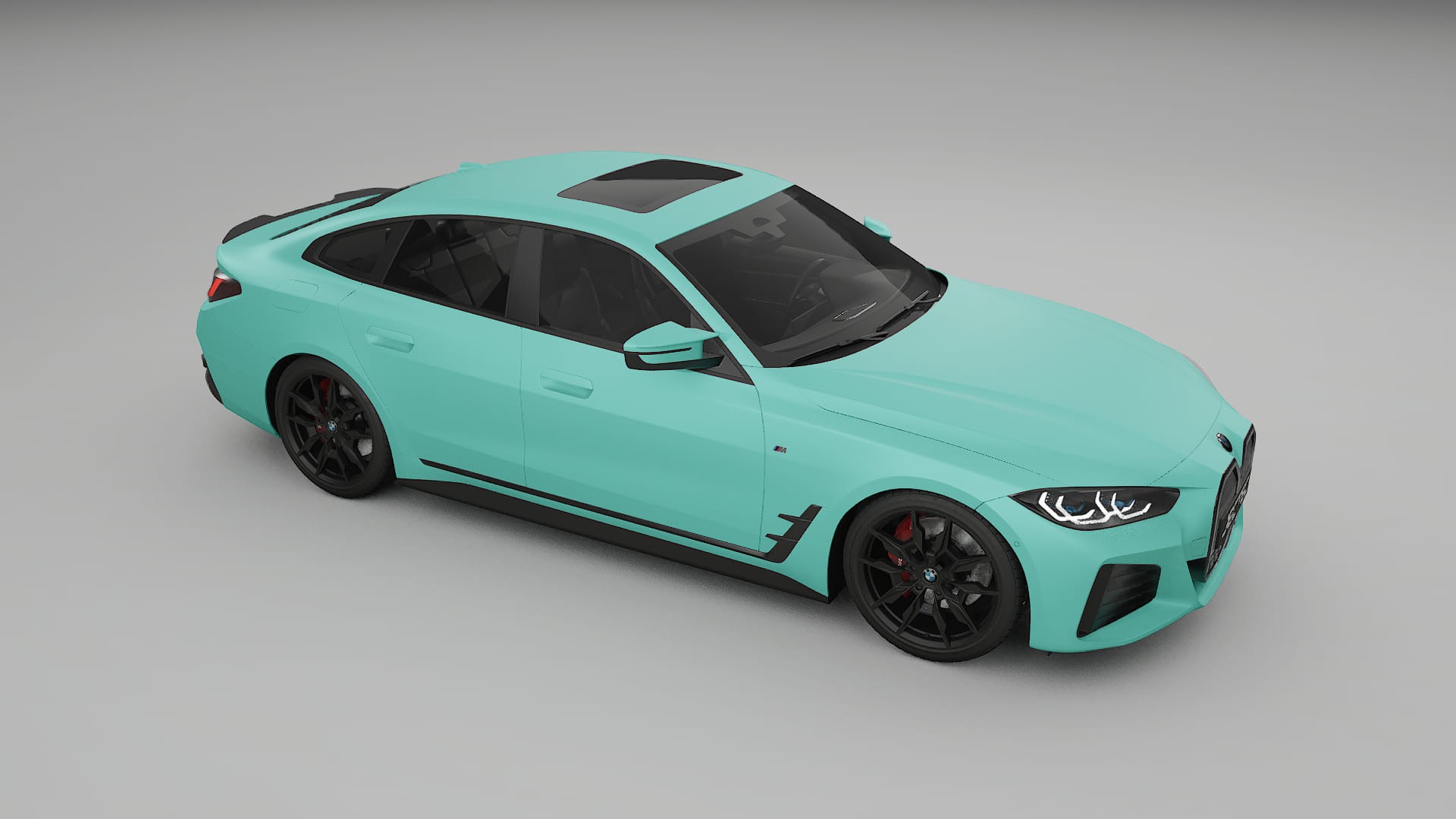 BMW I4 G26 M-Package PPF Fólie | FROST TPU PPF - kompletní pre-cut kit
