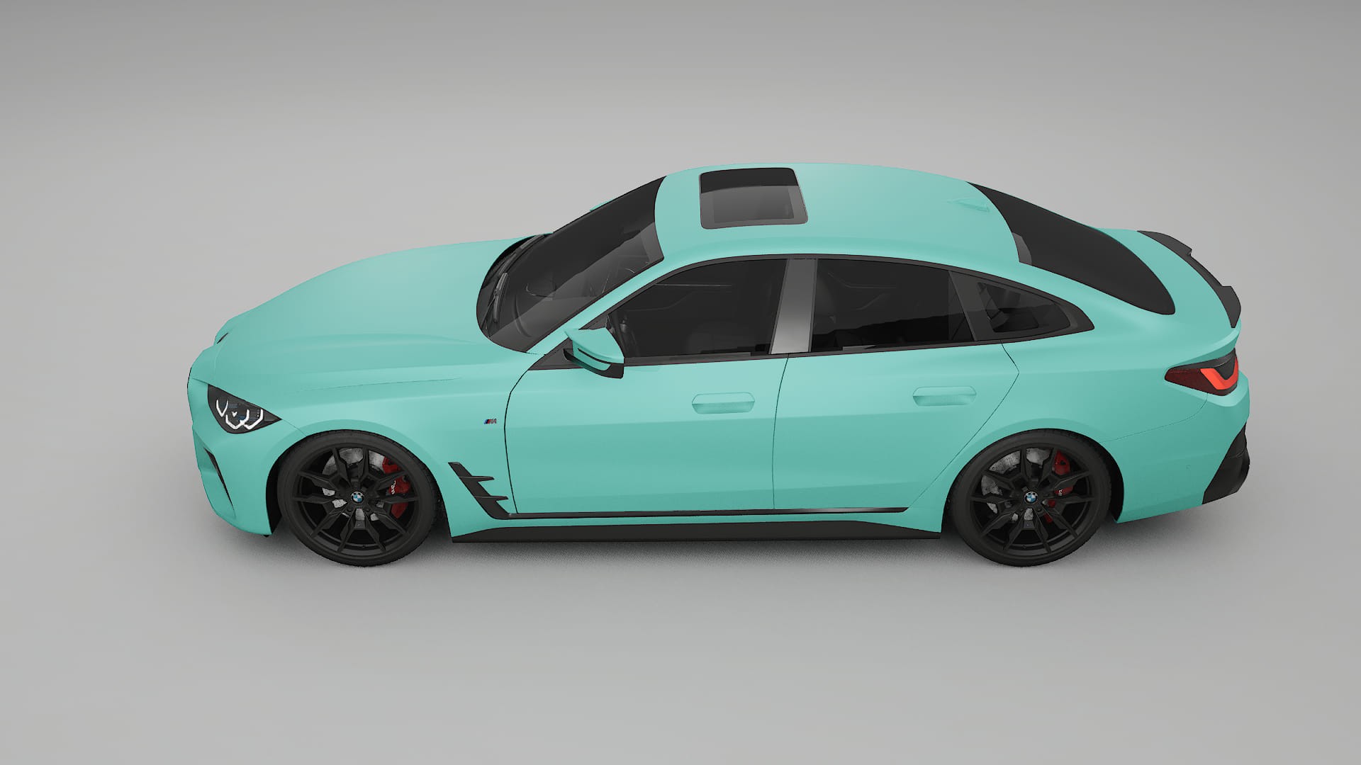 BMW I4 G26 M-Package PPF Fólie | FROST TPU PPF - kompletní pre-cut kit