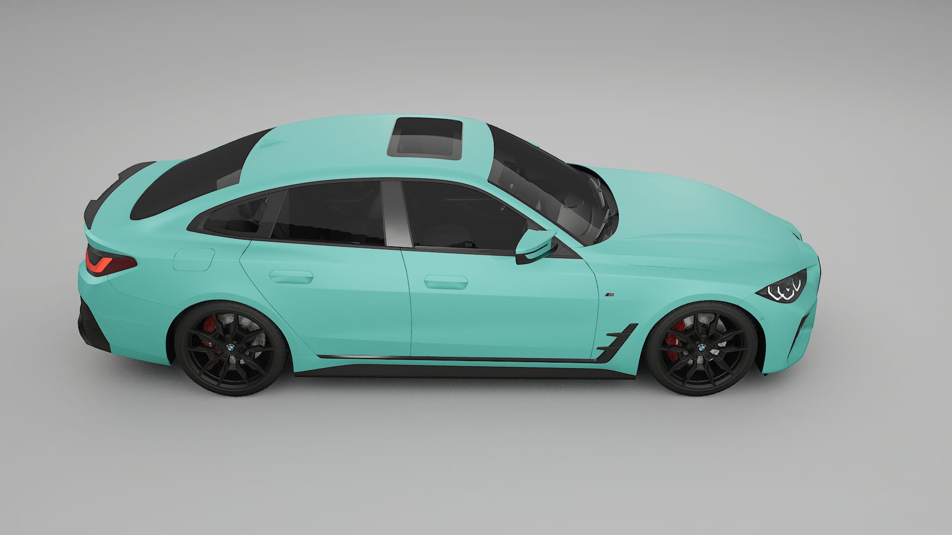 BMW I4 G26 M-Package PPF Fólie | FROST TPU PPF - kompletní pre-cut kit