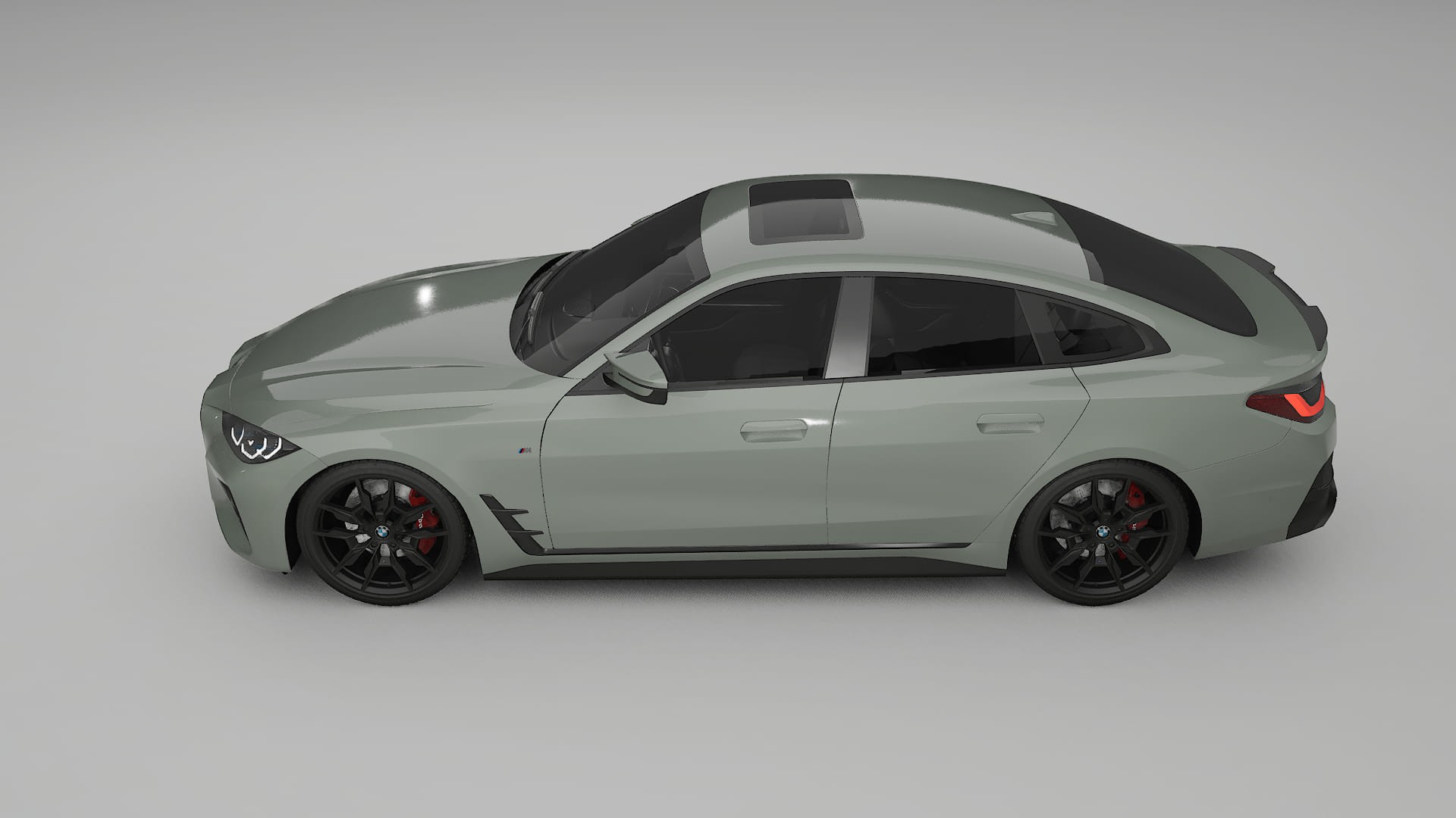 BMW I4 G26 M-Package PPF Fólie | SLATE TPU PPF - kompletní pre-cut kit