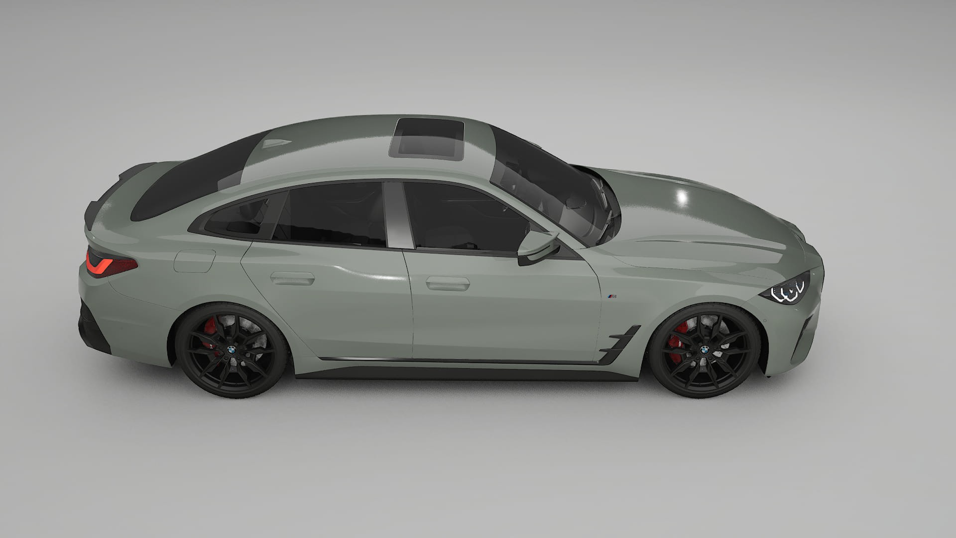 BMW I4 G26 M-Package PPF Fólie | SLATE TPU PPF - kompletní pre-cut kit