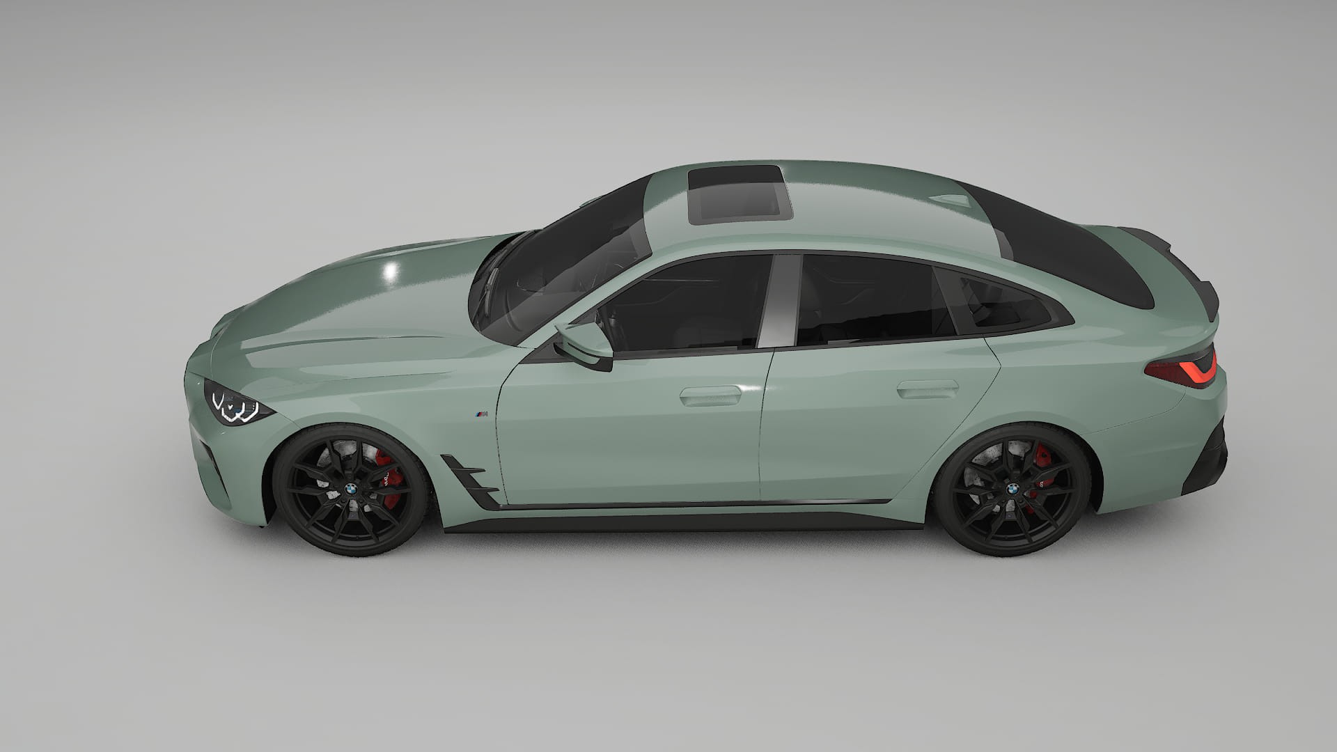 BMW I4 G26 M-Package PPF Fólie | CINDER TPU PPF - kompletní pre-cut kit