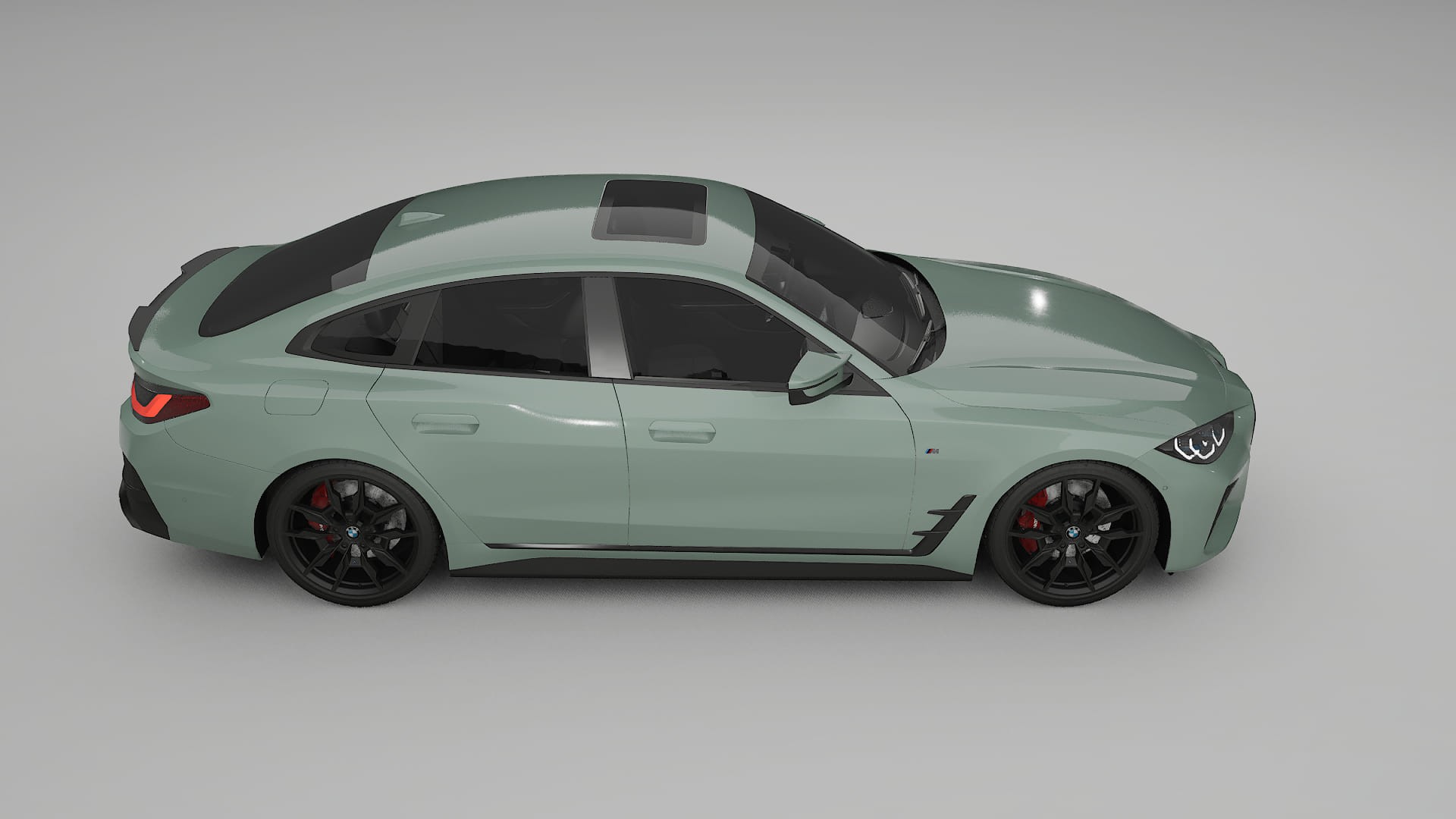 BMW I4 G26 M-Package PPF Fólie | CINDER TPU PPF - kompletní pre-cut kit