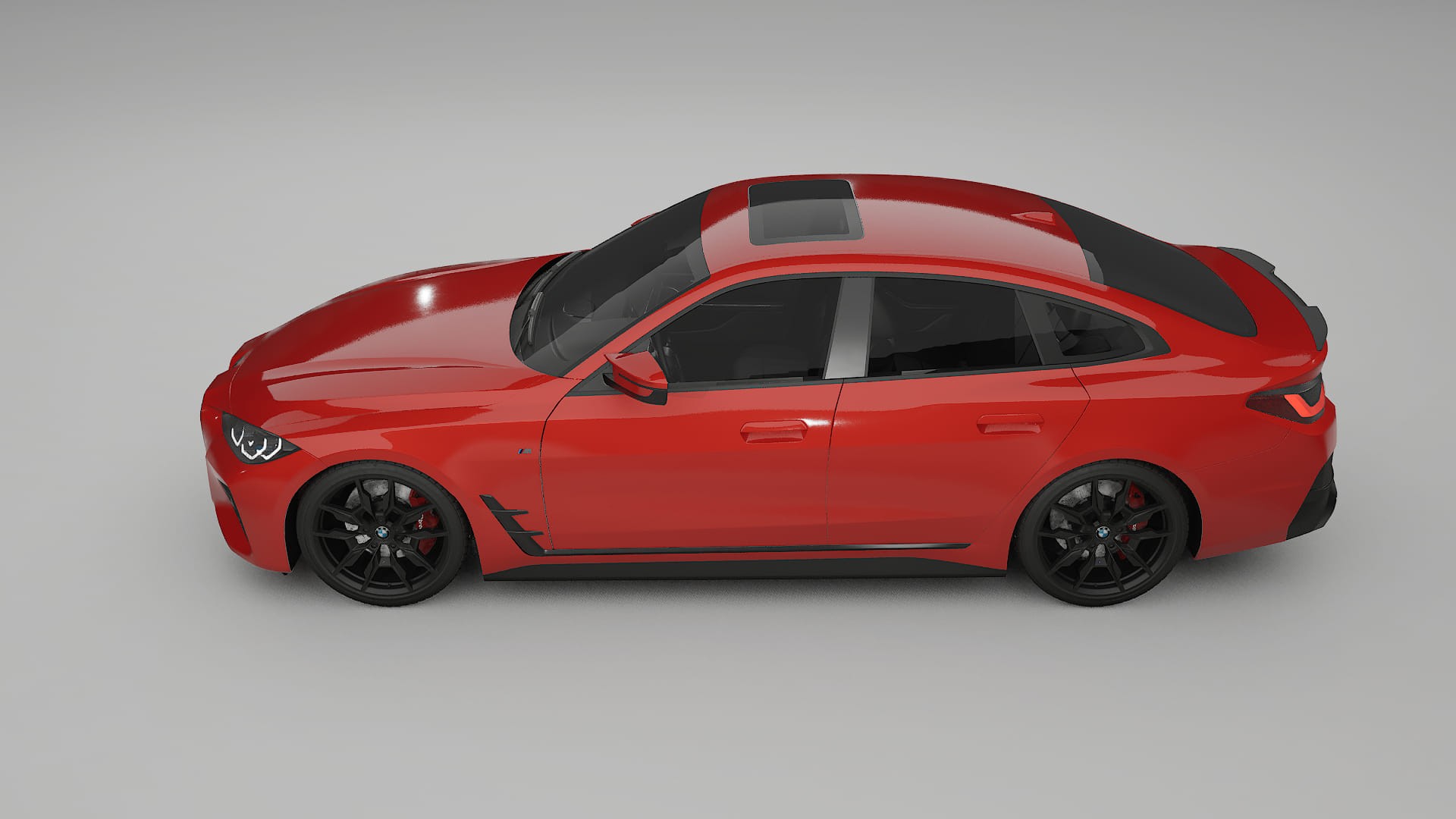 BMW I4 G26 M-Package PPF Fólie | BLAZE TPU PPF - kompletní pre-cut kit
