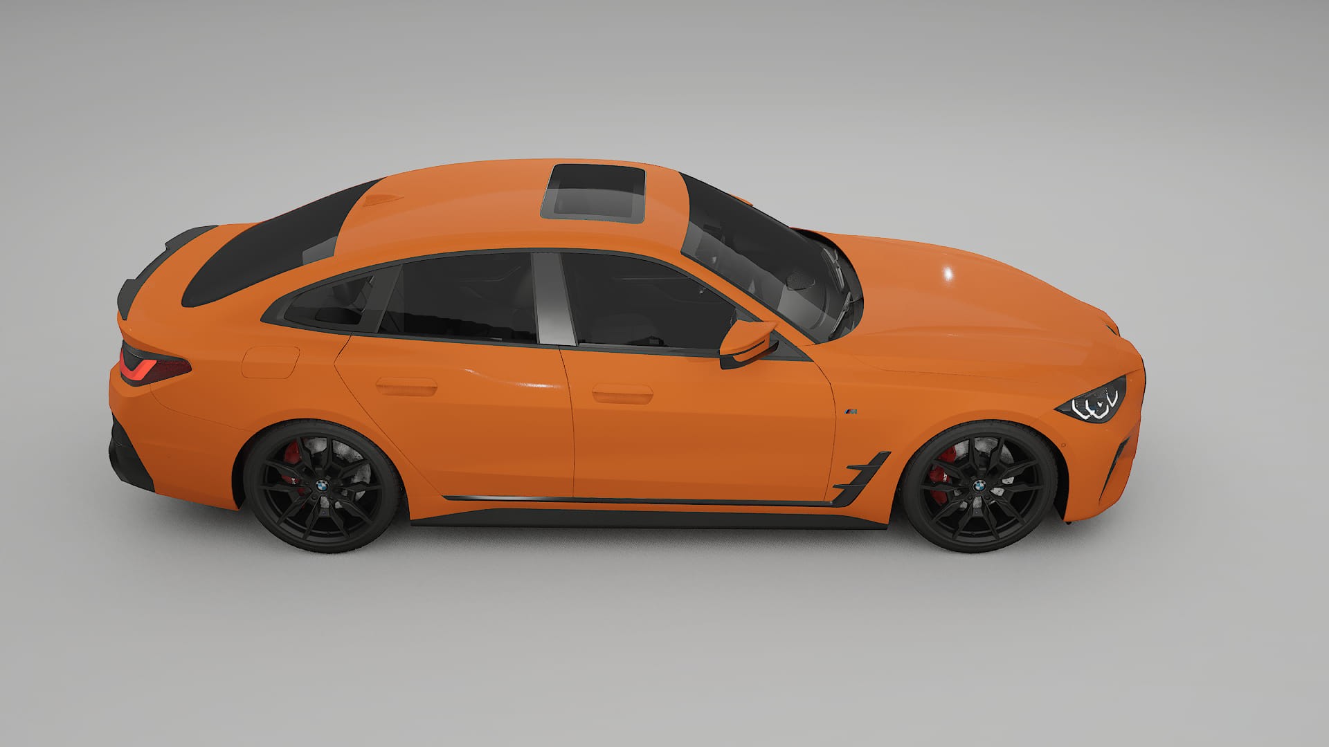 BMW I4 G26 M-Package PPF Fólie | ROCKET TPU PPF - kompletní pre-cut kit