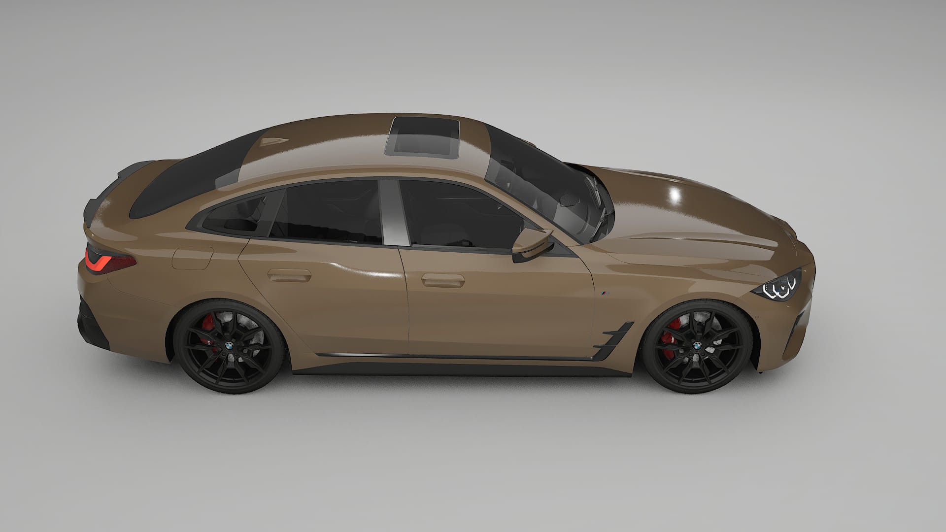 BMW I4 G26 M-Package PPF Fólie | SAHARA TPU PPF - kompletní pre-cut kit
