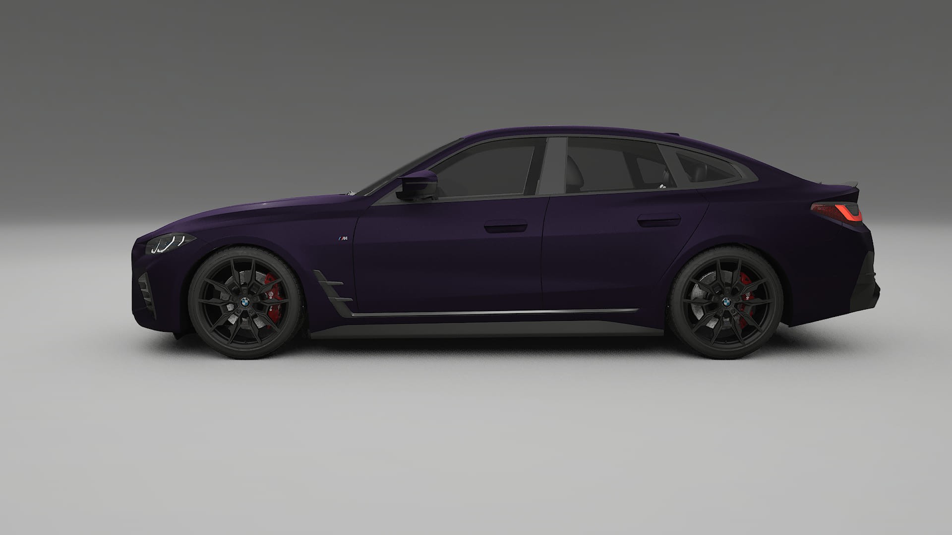 BMW I4 G26 M-Package PPF Fólie | VIOLET TPU PPF - kompletní pre-cut kit