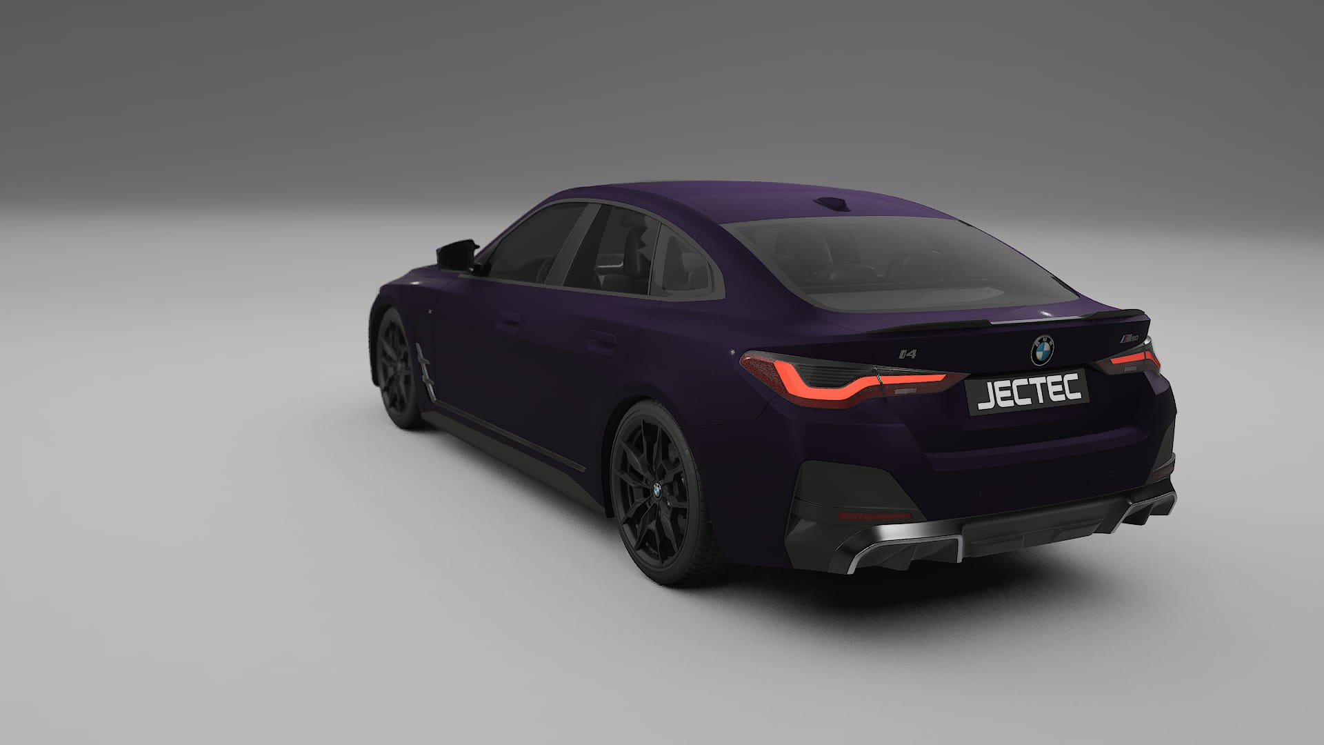 BMW I4 G26 M-Package PPF Fólie | VIOLET TPU PPF - kompletní pre-cut kit