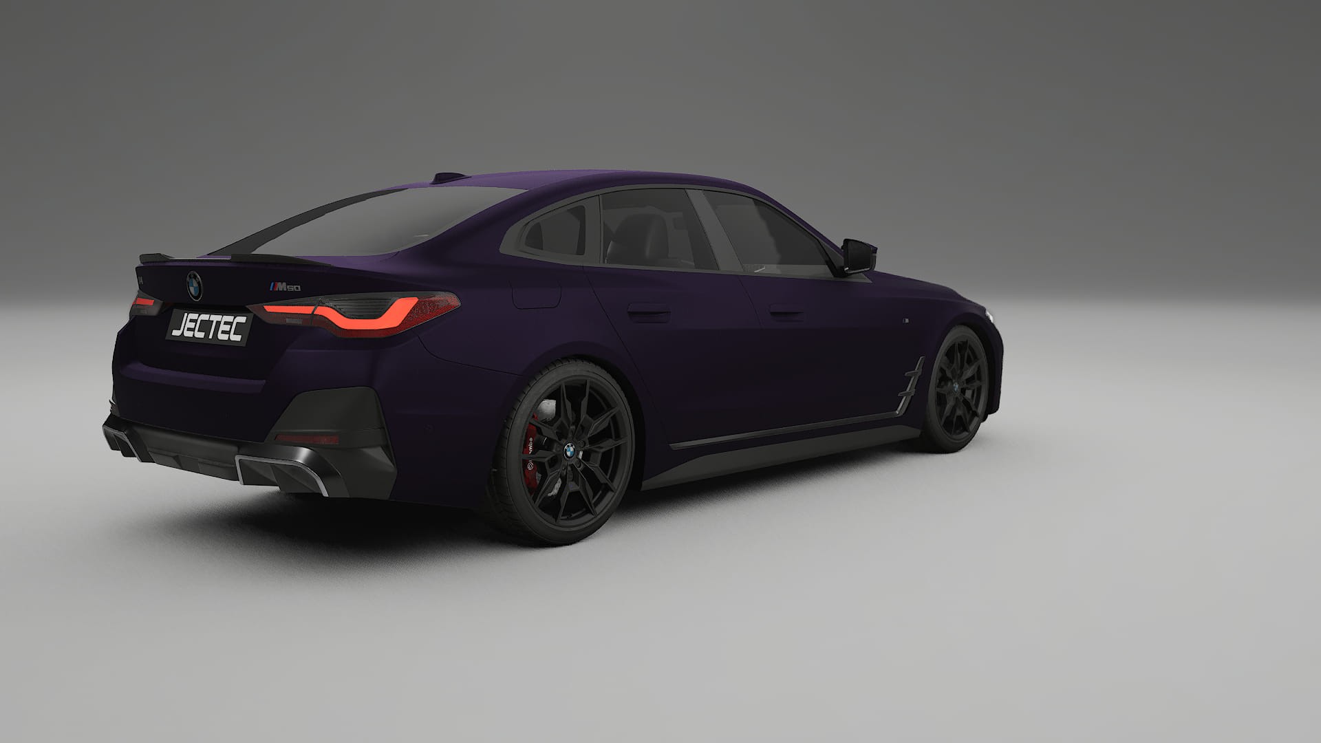 BMW I4 G26 M-Package PPF Fólie | VIOLET TPU PPF - kompletní pre-cut kit