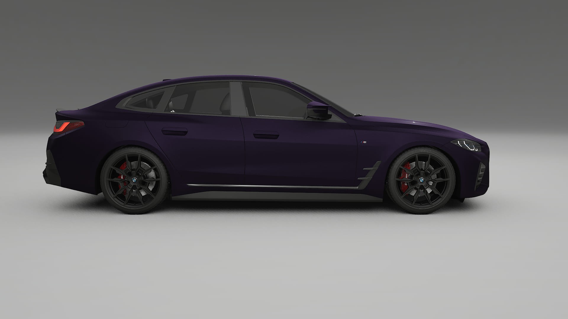 BMW I4 G26 M-Package PPF Fólie | VIOLET TPU PPF - kompletní pre-cut kit