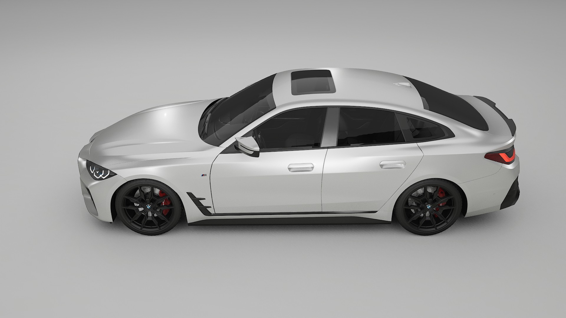 BMW I4 G26 M-Package PPF Fólie | OPAL TPU PPF - kompletní pre-cut kit