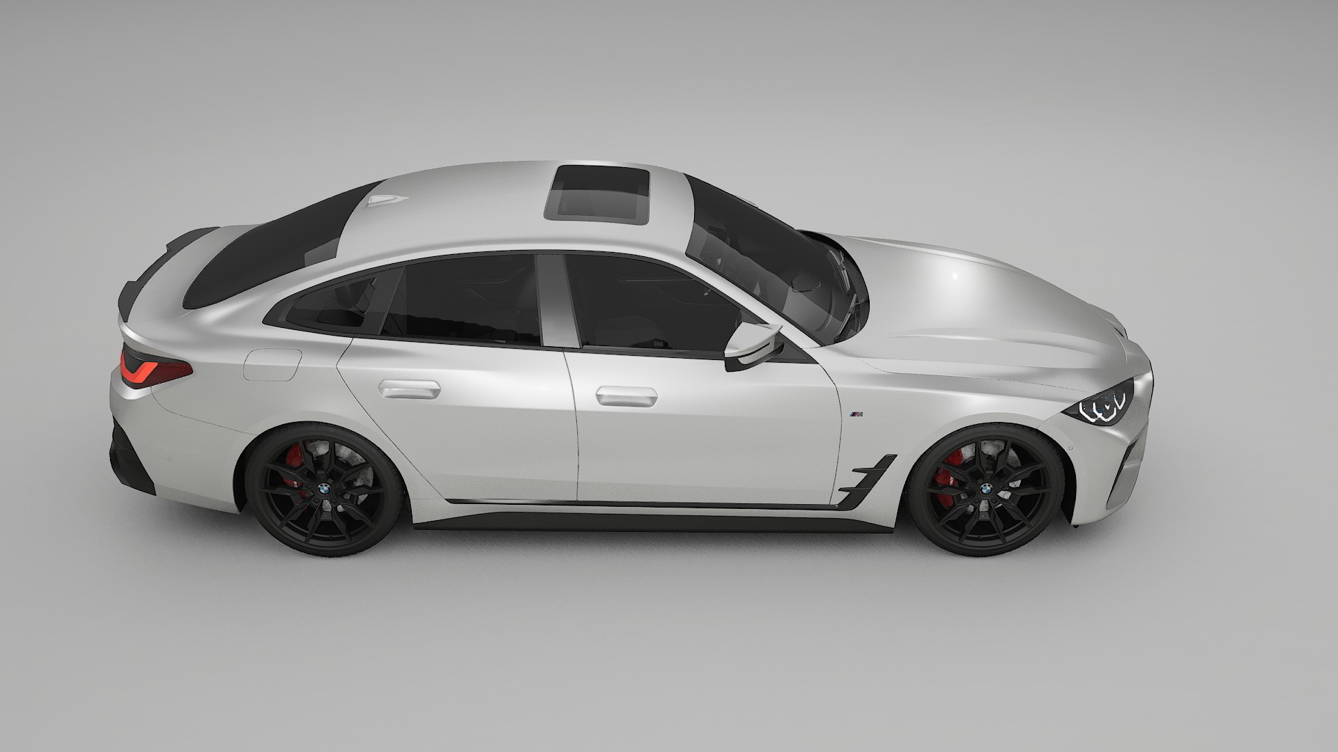 BMW I4 G26 M-Package PPF Fólie | OPAL TPU PPF - kompletní pre-cut kit