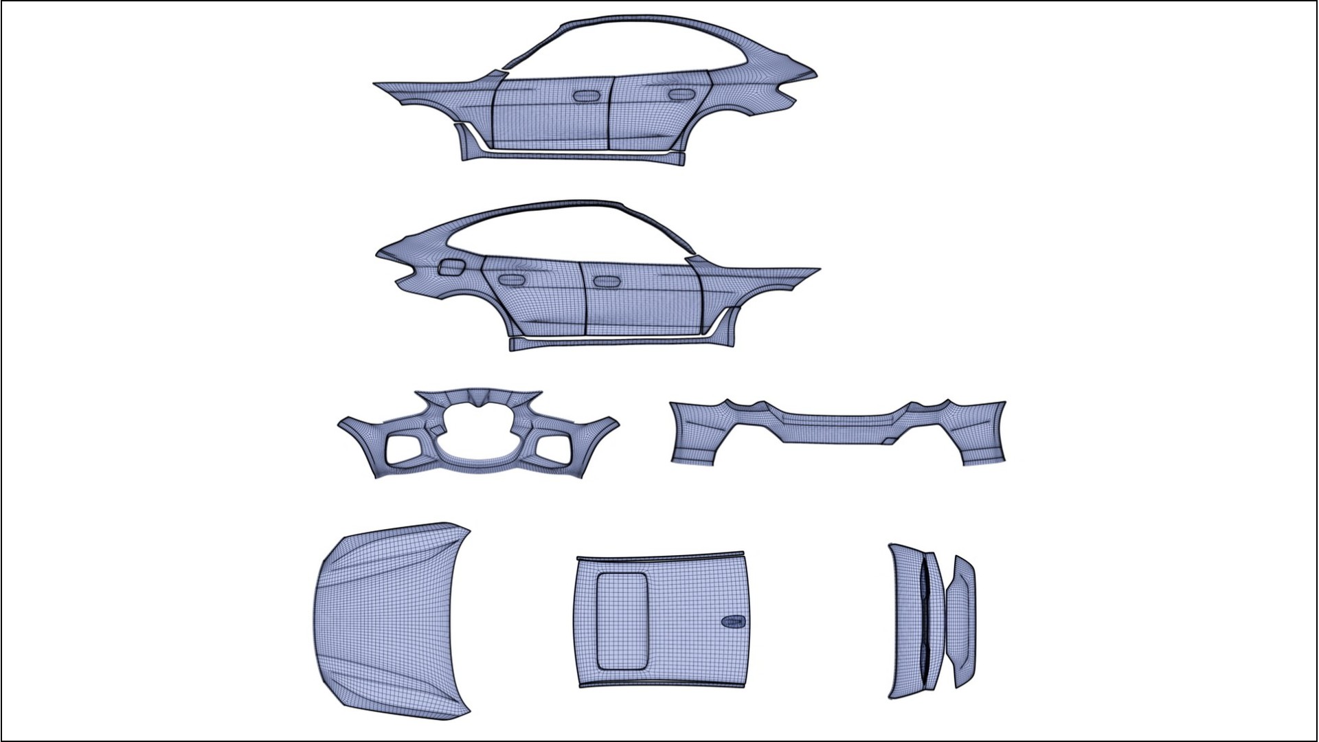BMW I4 G26 M-Package PPF Fólie | LAGOON TPU PPF - kompletní pre-cut kit