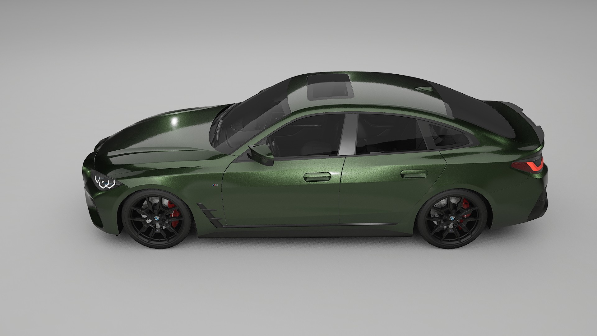 BMW I4 G26 M-Package PPF Fólie | LAGOON TPU PPF - kompletní pre-cut kit