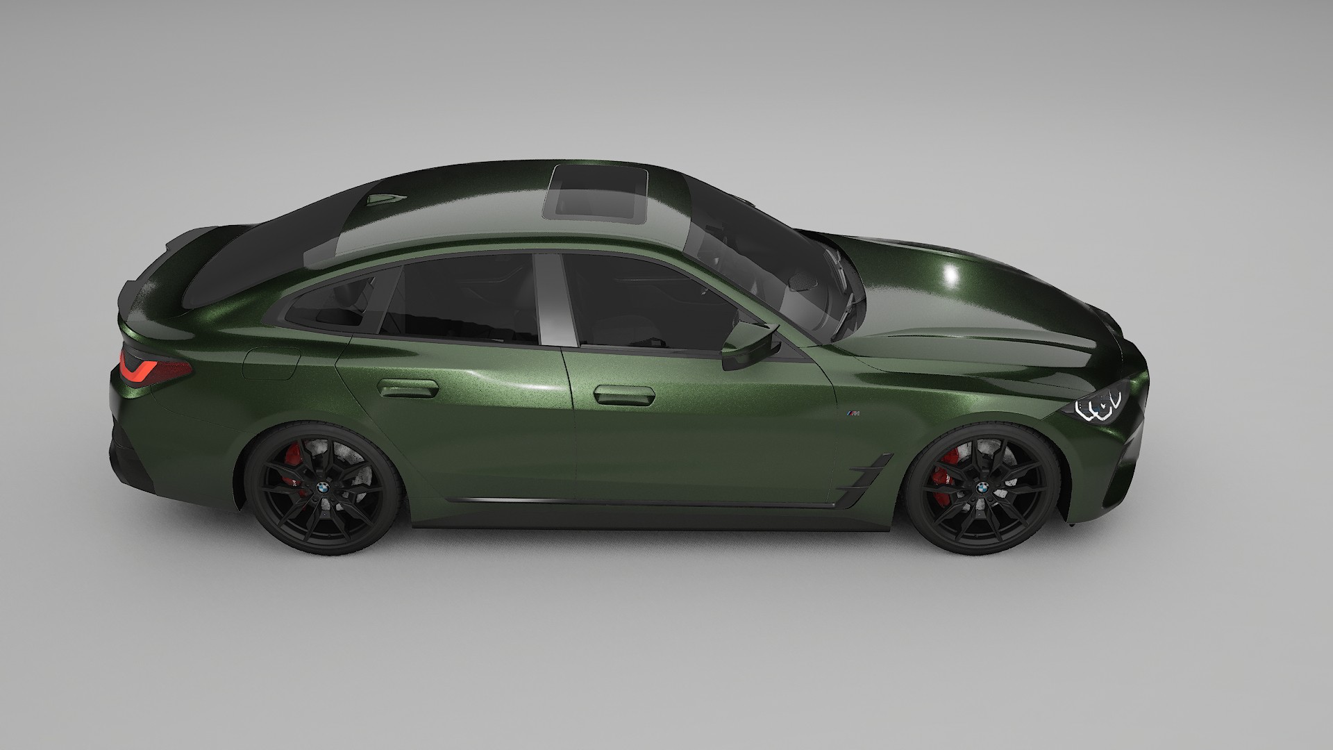 BMW I4 G26 M-Package PPF Fólie | LAGOON TPU PPF - kompletní pre-cut kit
