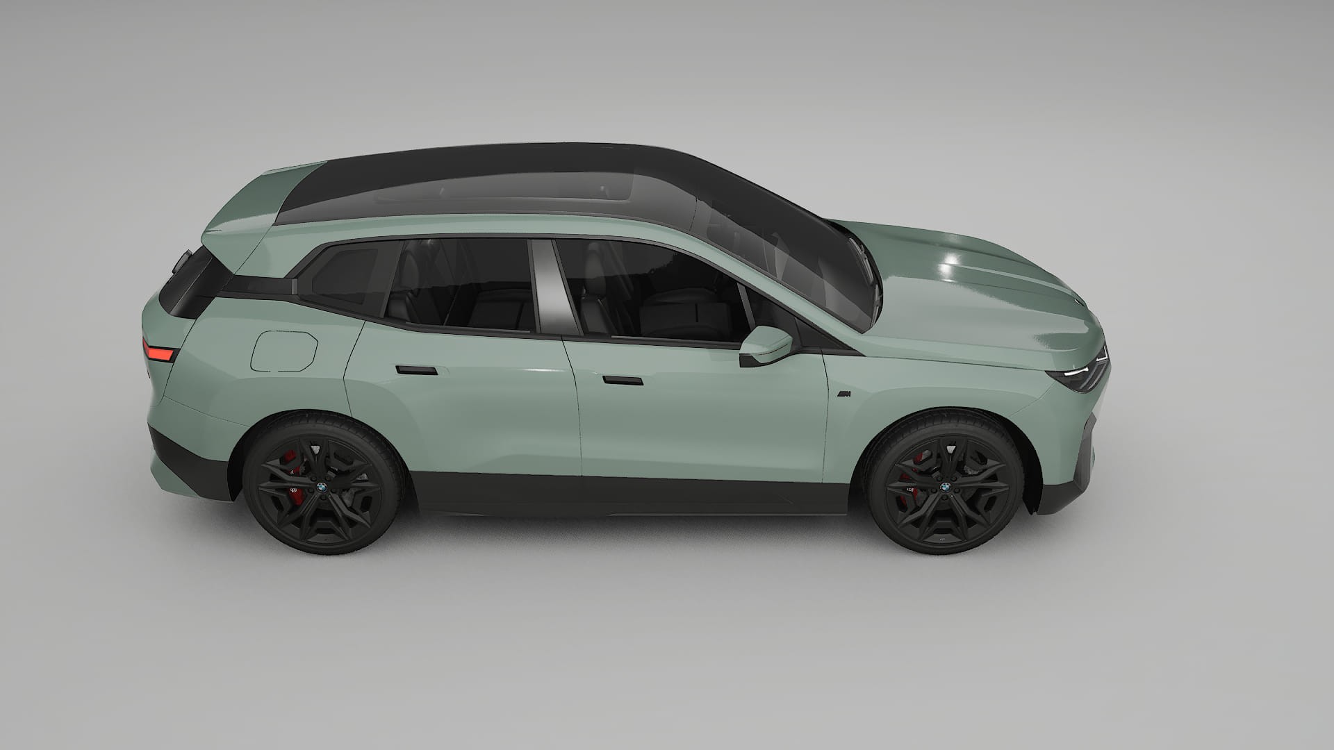 BMW iX M60 PPF Fólie | CINDER TPU PPF - kompletní pre-cut kit